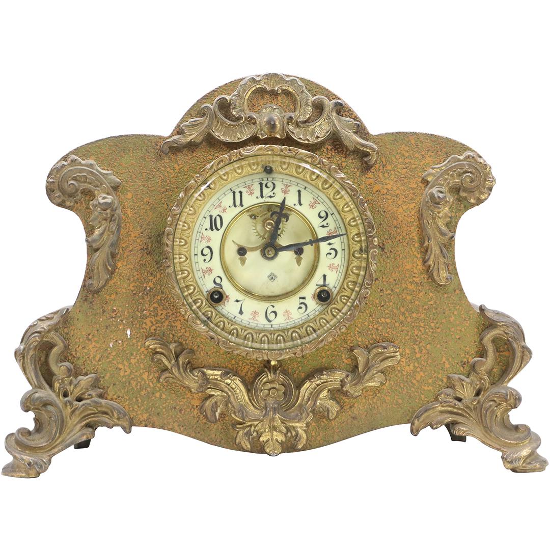 ANSONIA Fancy French Style Mantle Clock - Antique (1 of 15)