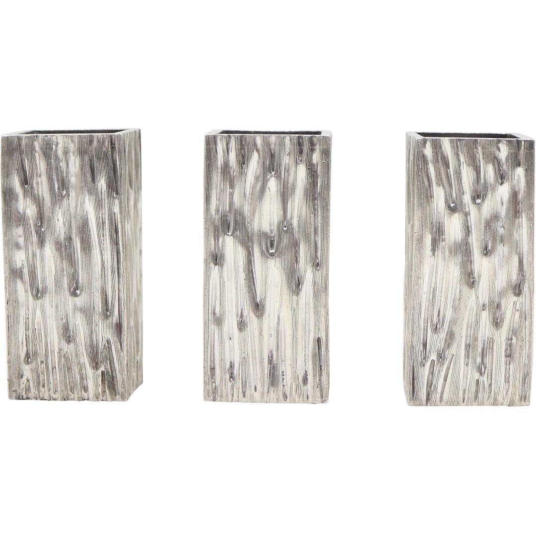 [3] STERLING SILVER "BRUTALIST" Toothpick Holders Mid-Century (1 of 8)