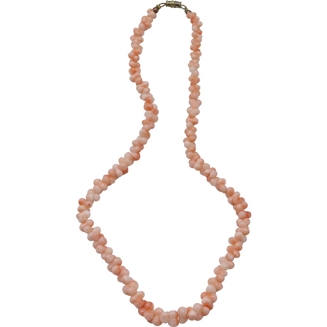 16 inch Angel Skin CORAL Necklace (1 of 6)