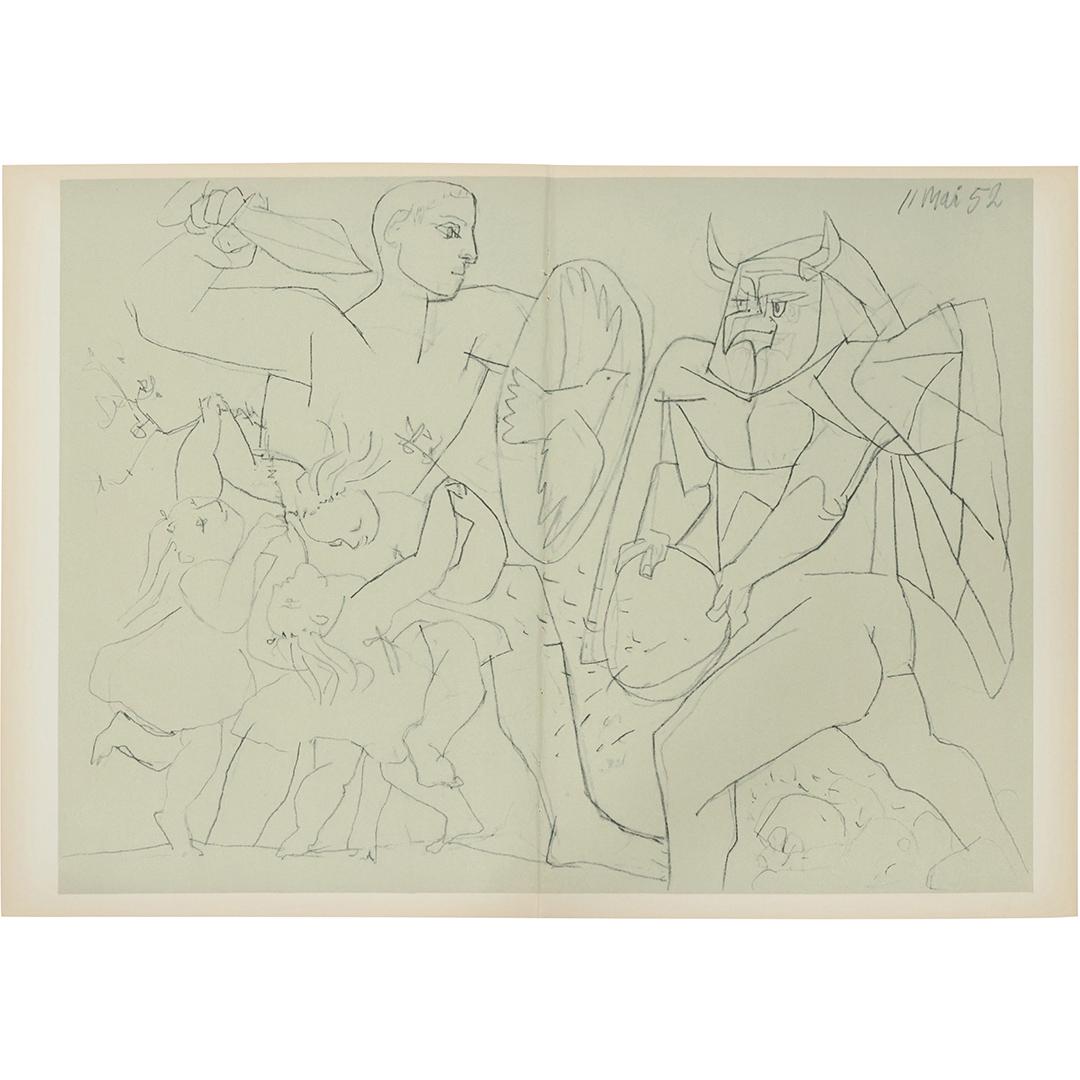 Pablo Picasso Vintage Lithograph Page (1 of 15)