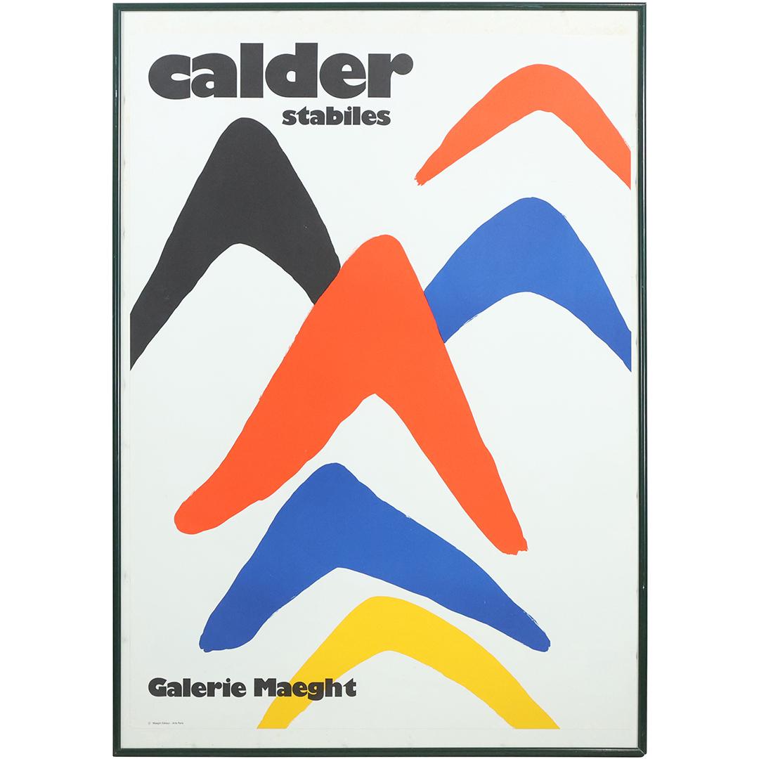 Poster: CALDER Stabiles - Galerie Maeght - Maeght Editeur - Paris (1 of 11)