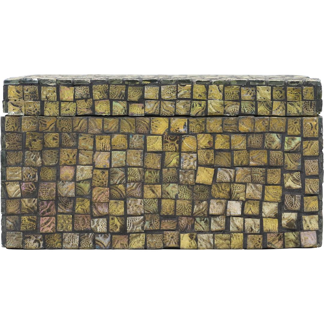 Unique MOSAIC GLASS Covered Box (1 of 7)