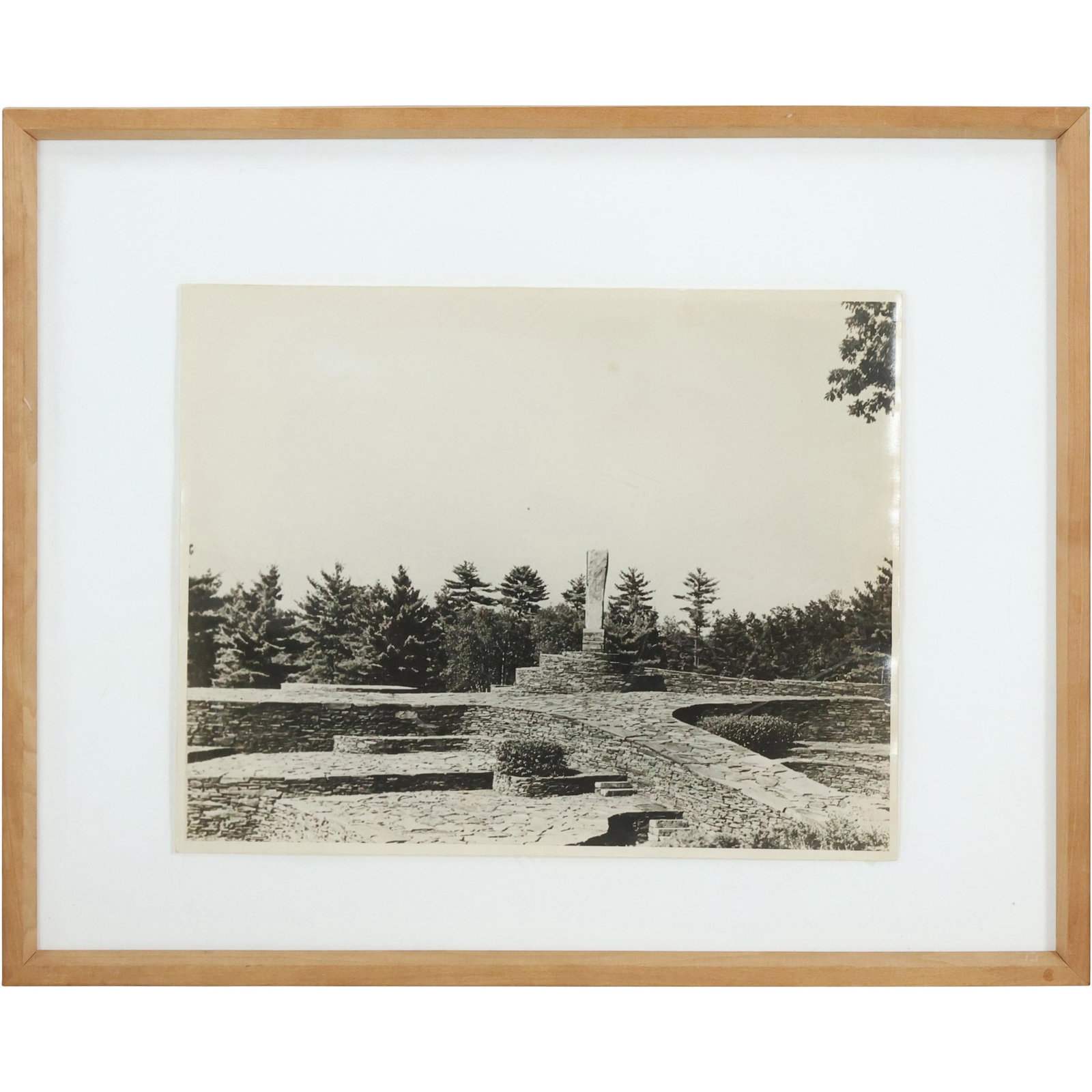 Vintage Framed Photograph of  Harvey Fite's OPUS 40 (1 of 8)