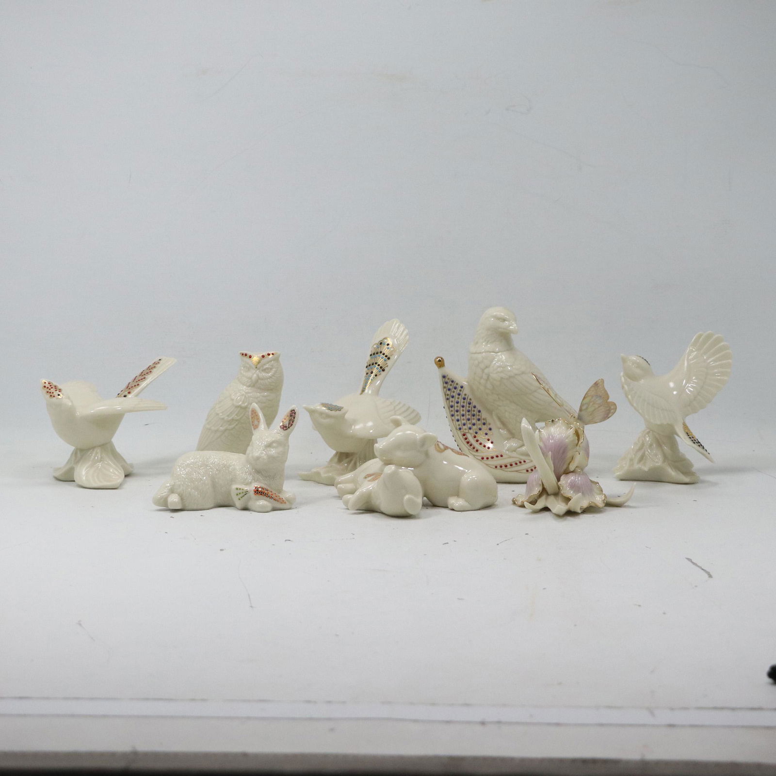 [8] EIGHT Assorted LENOX Fine Porcelain Birds and Animal Figures Statues (1 of 20)