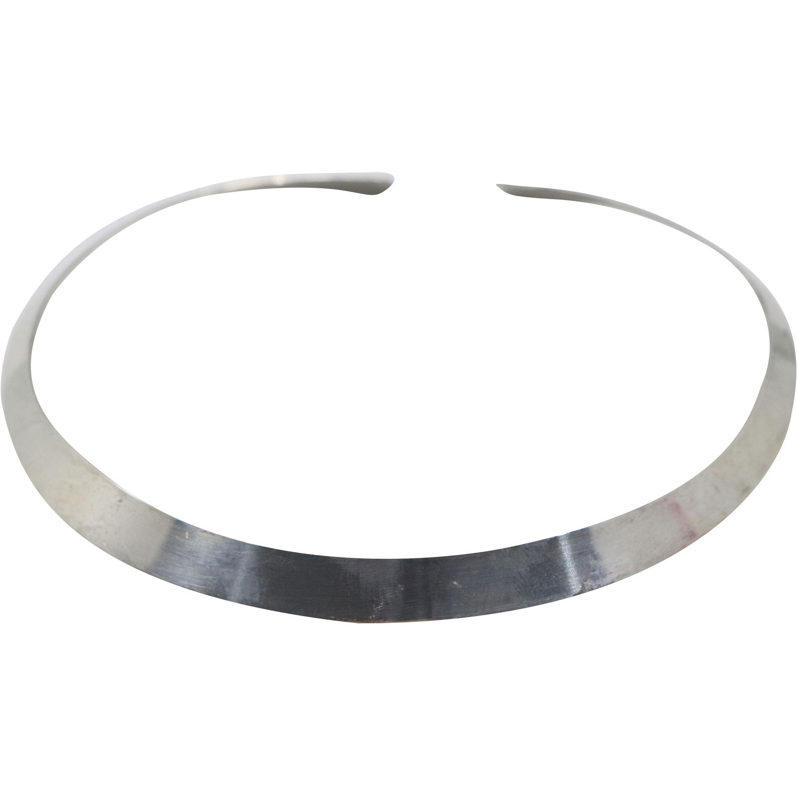 Ed Levin STERLING SILVER Collar Necklace  5 in. diameter (1 of 6)