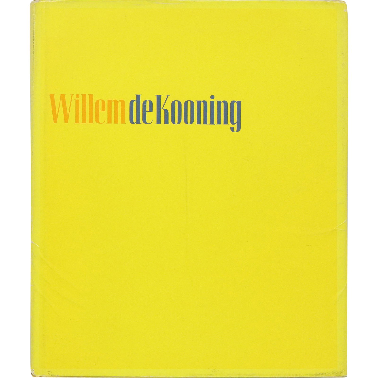 Book: WILLEM De KOONING by Thomas B Hess - Fully Illustrated - Vintage (1 of 11)