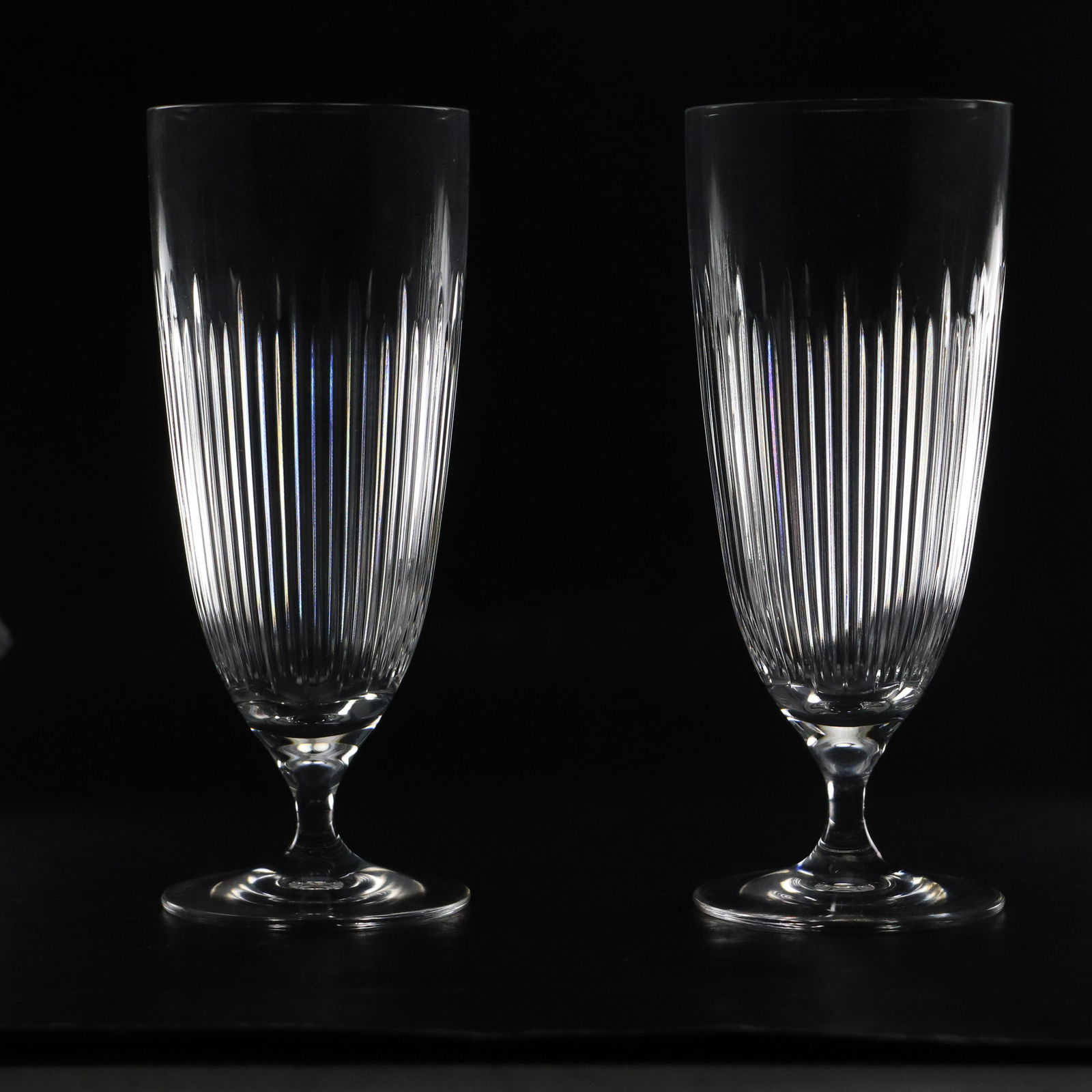 [2] Signed WEDGWOOD Crystal Glass Cocktail Stemware in Box (1 of 9)