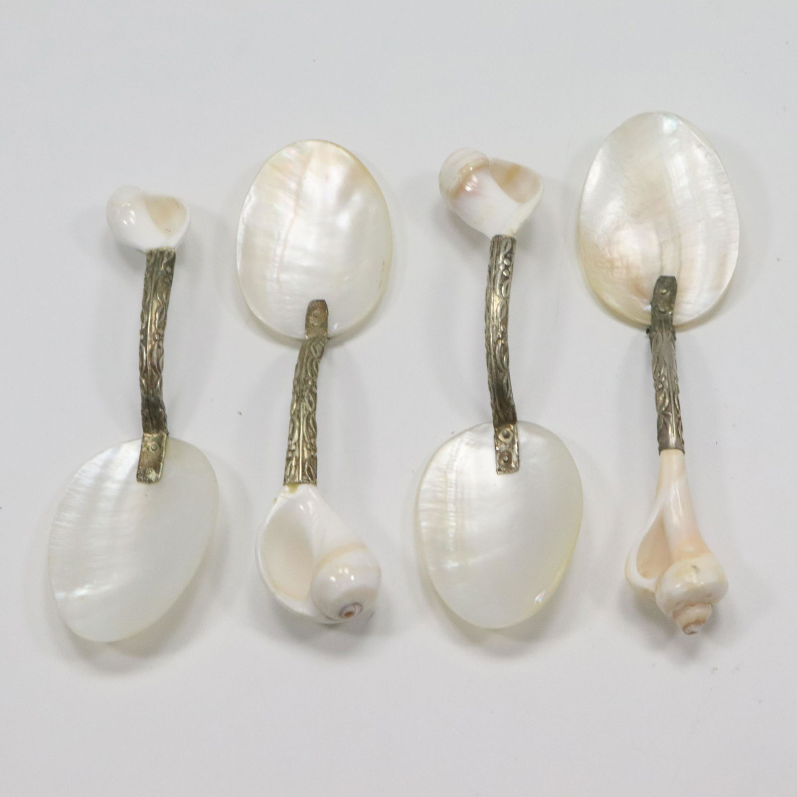 [6] Six Silver and Mother-of-Pearl Spoons (1 of 7)