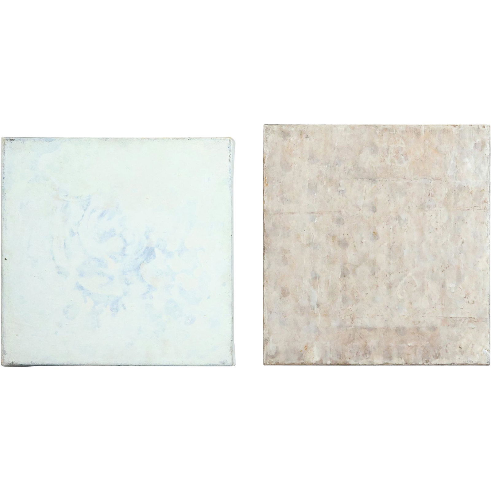 (2) Christine Jarrett, 20th-21st C Australian, abstract paintings, (1) encaustic on canvas, [1] oil (1 of 17)