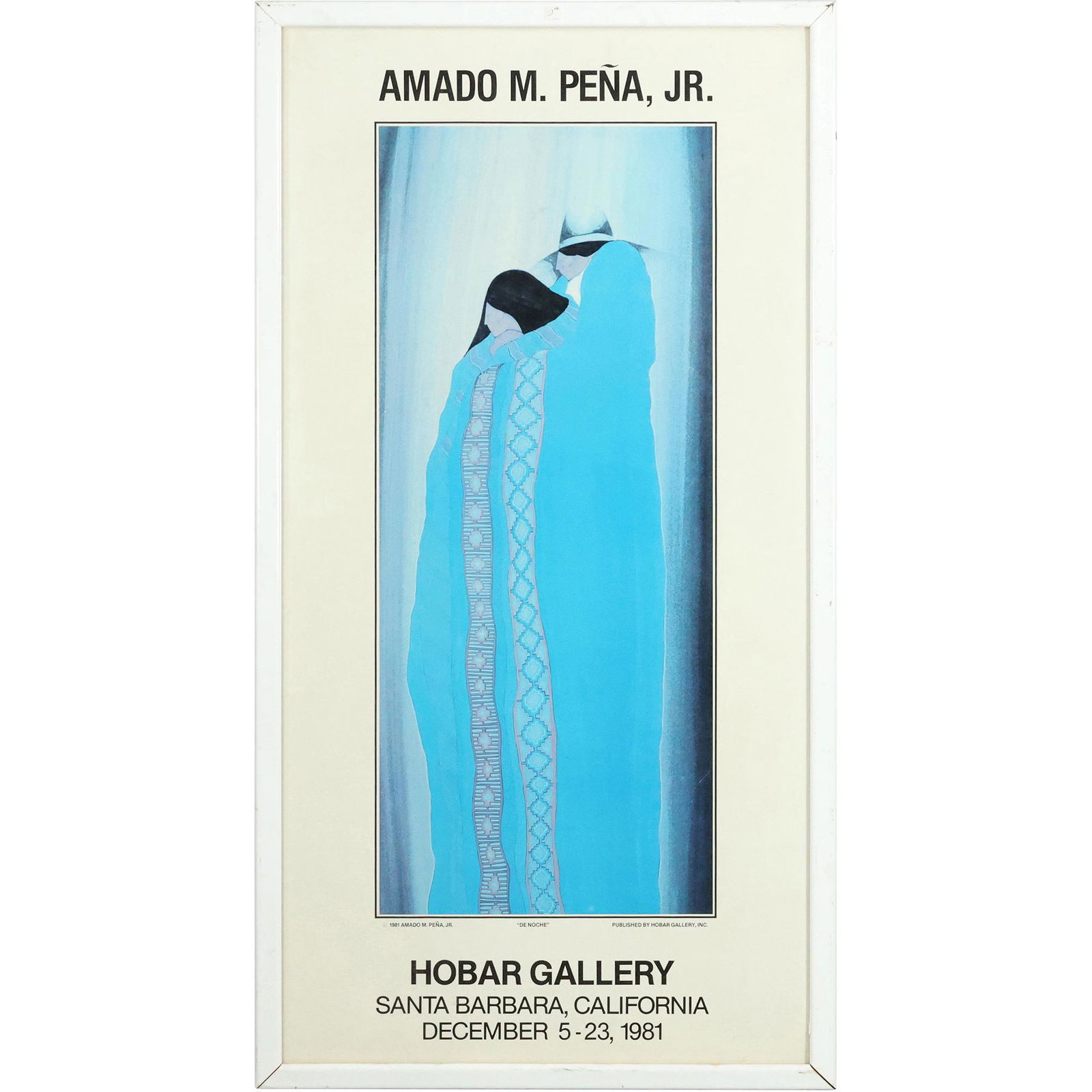 Amado M Pena Jr, Exhibition Poster 1981, Framed (1 of 13)