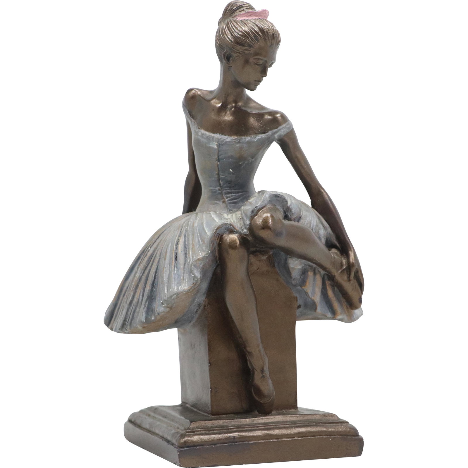 Sergey Eylanbekov Ballerina Sculpture Cast Composition in Bronze Patina (1 of 11)