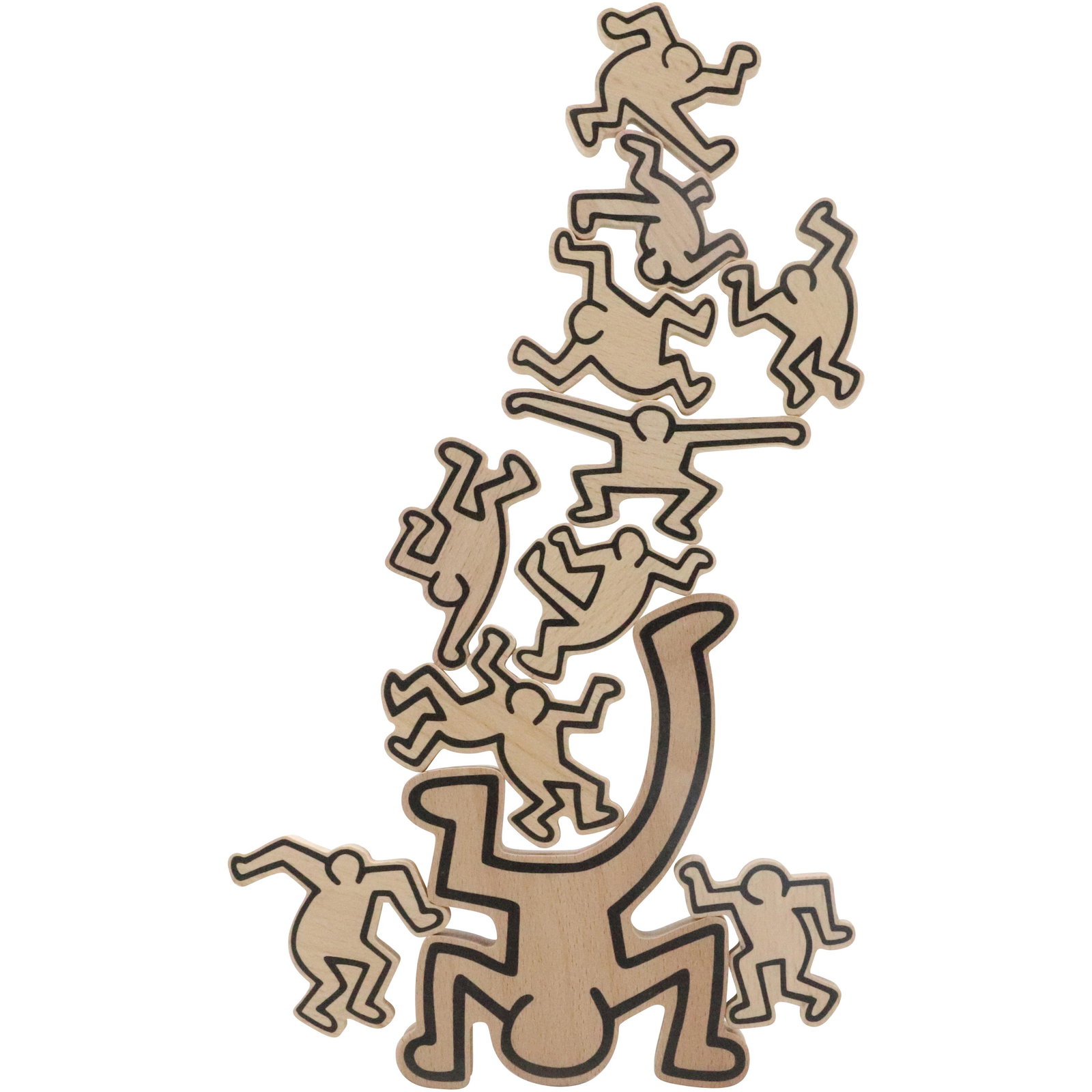 KEITH HARING Jeu D'Equilibre Stacking Game in Box (1 of 7)