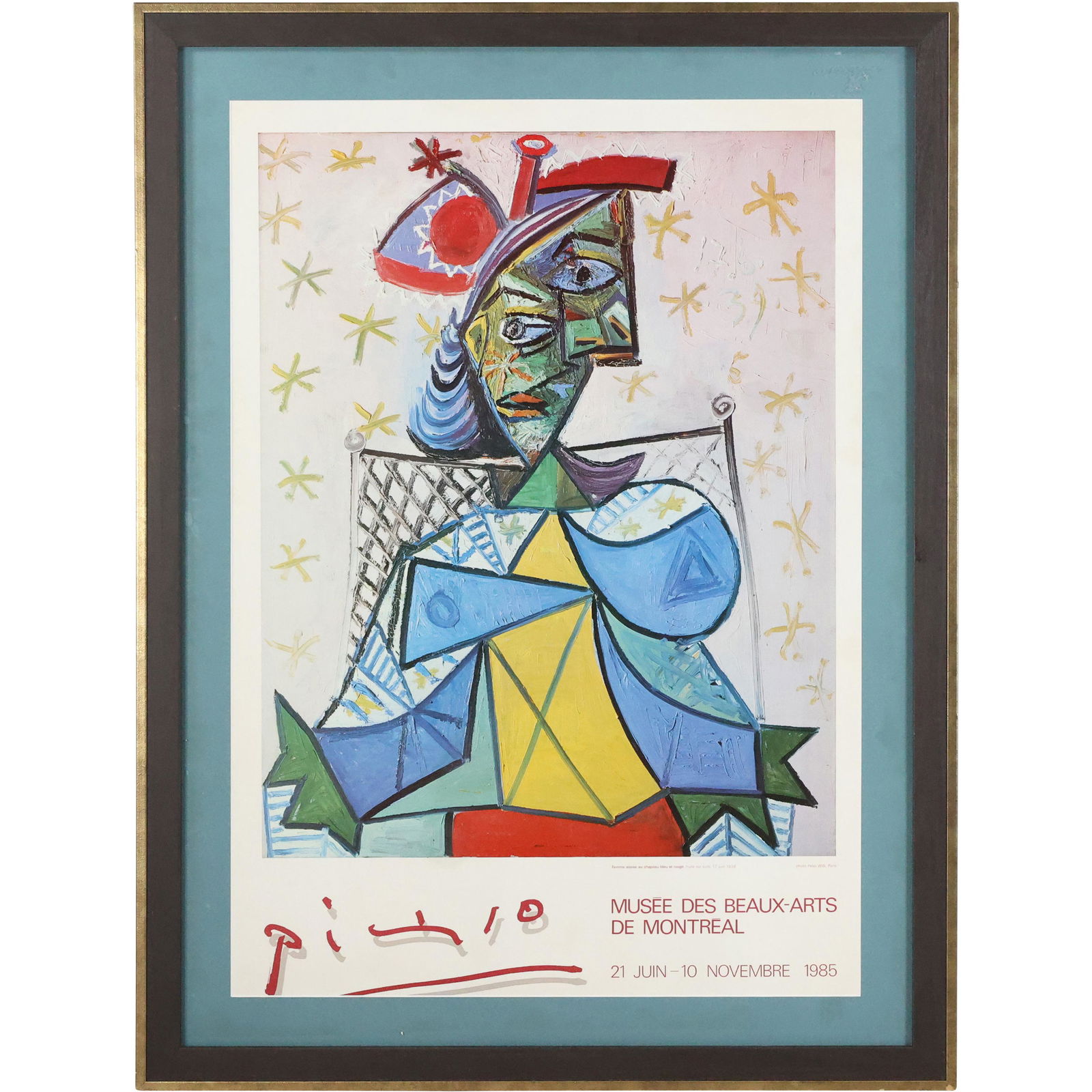 PABLO PICASSO Vintage Exhibition Poster Musee Des Beaux Arts De Montreal 1985 (1 of 17)
