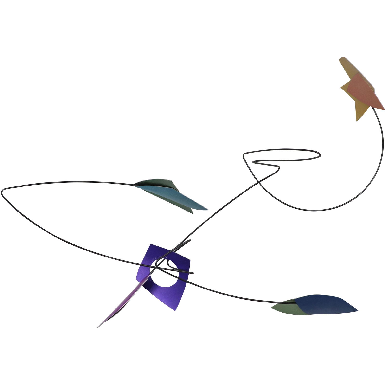 Modern Design Colorful Hanging Mobile HW Studios 2003 #100/250 ALS 33 (1 of 12)