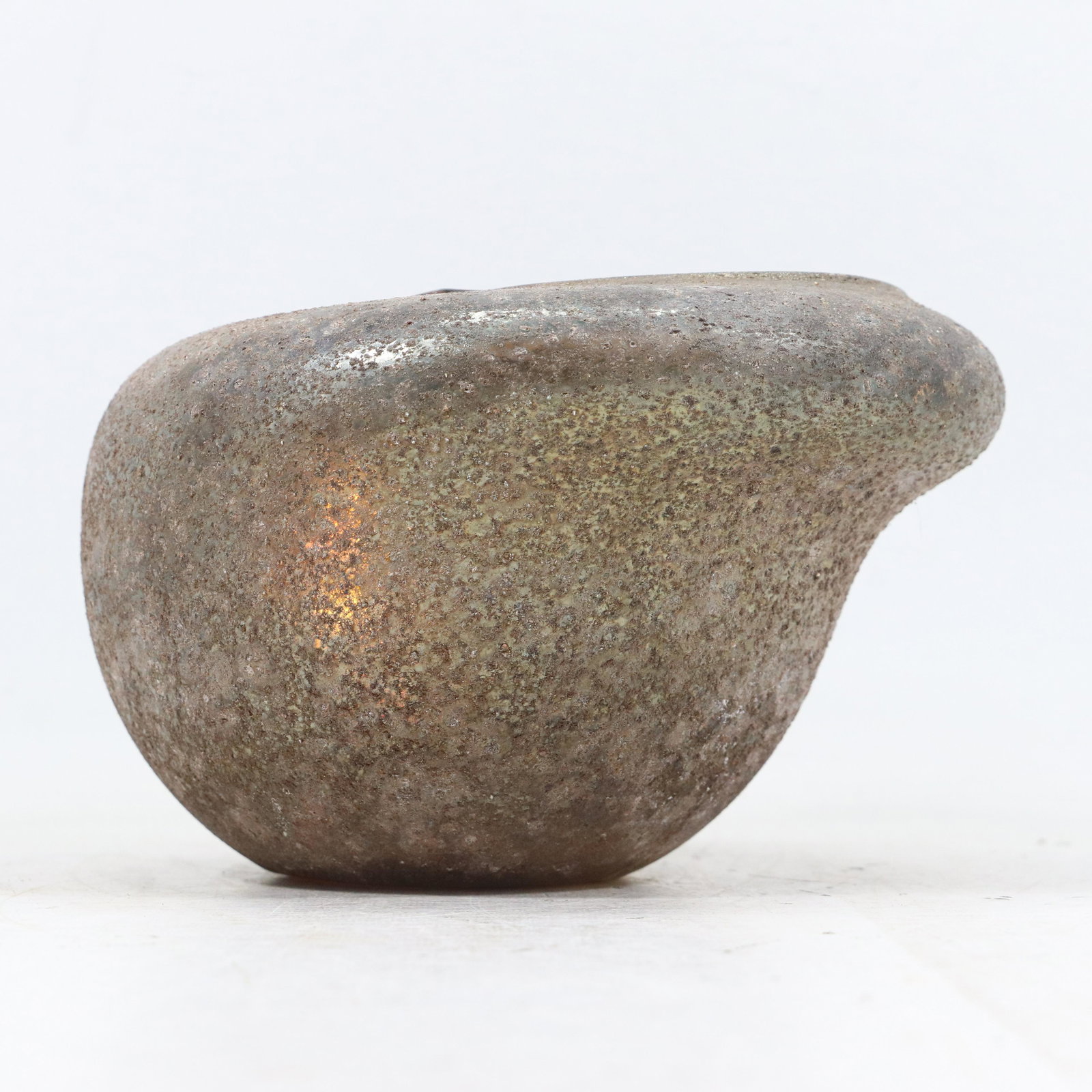 Unusual Shaped Art Glass Organic Vase - Vintage (1 of 8)