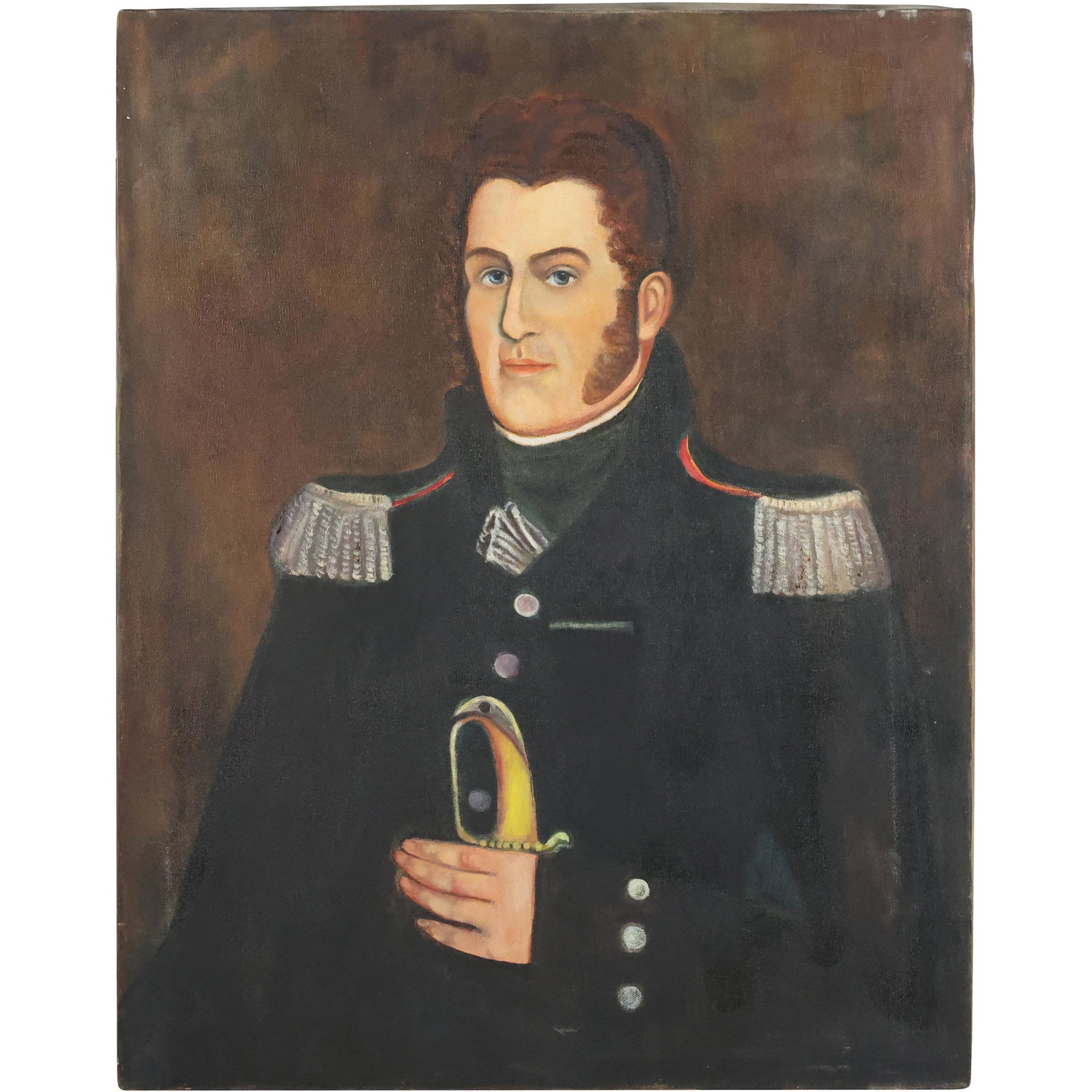 Portrait of Captain Thomas Harrison Museum Copy Historical Oil Painting (1 of 15)