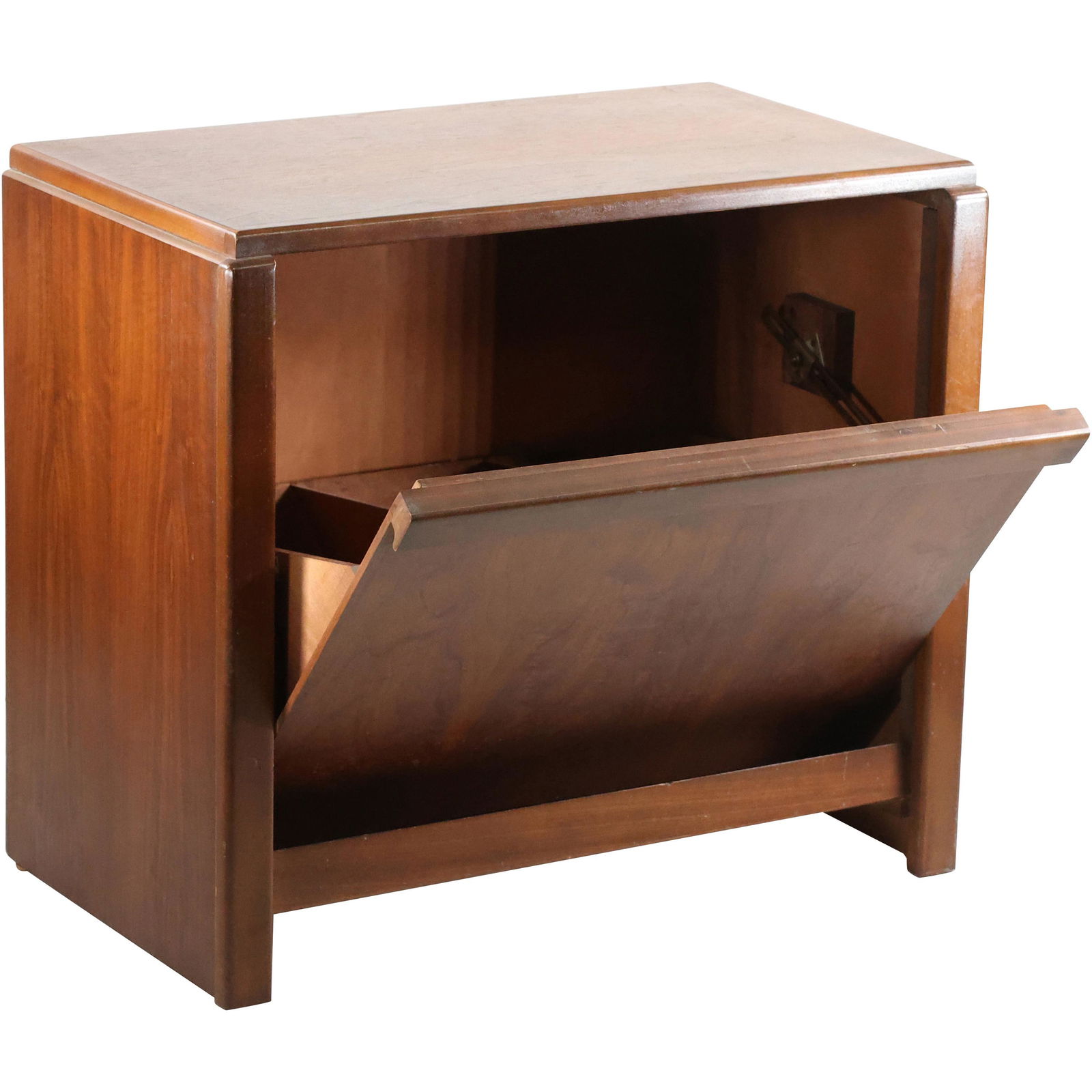 LANE Walnut Wood Mechanical Fold Down Record Cabinet Mid-Century Modern (1 of 18)