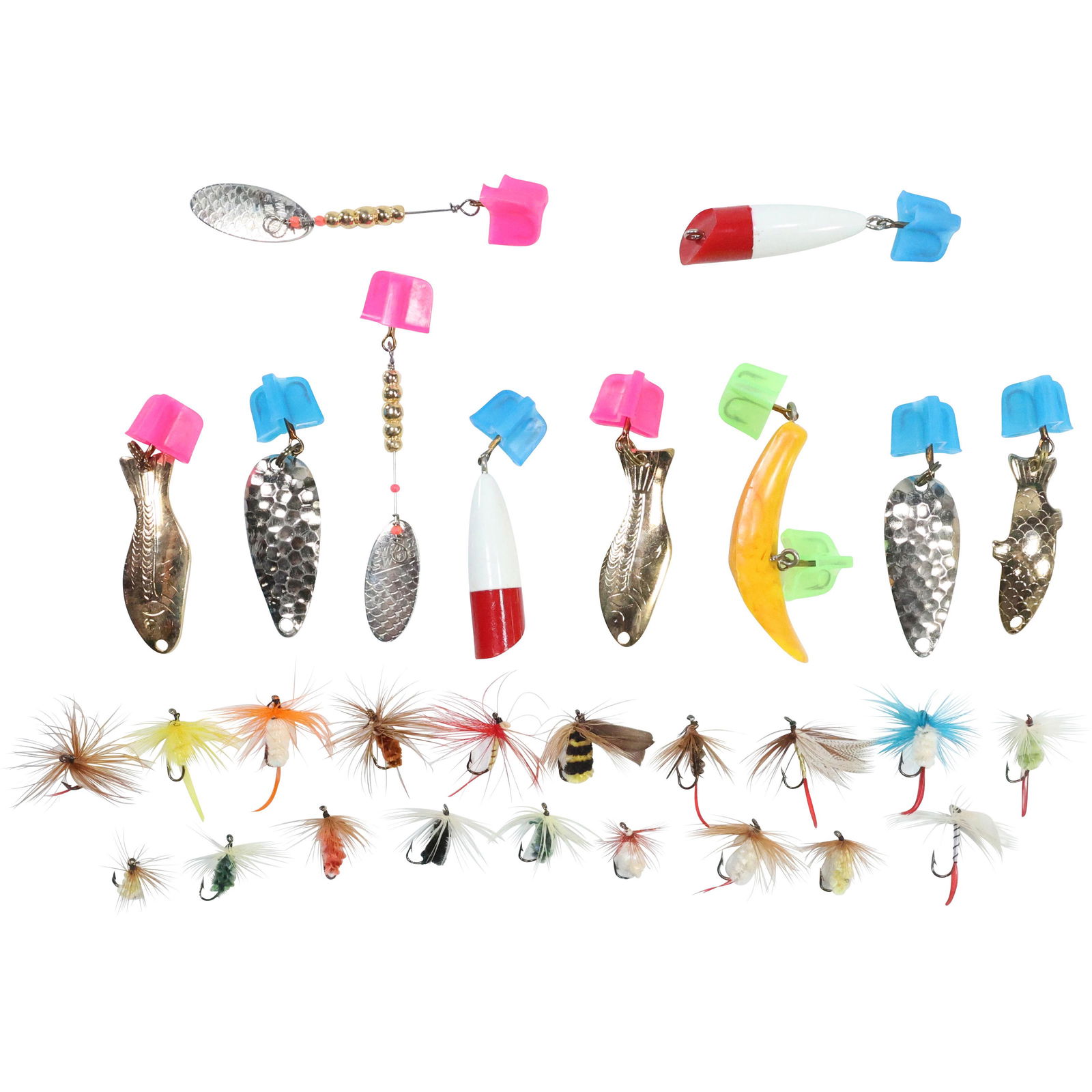 Group Lot 10 Fishing Lures and 19 Fishing Flies (1 of 8)