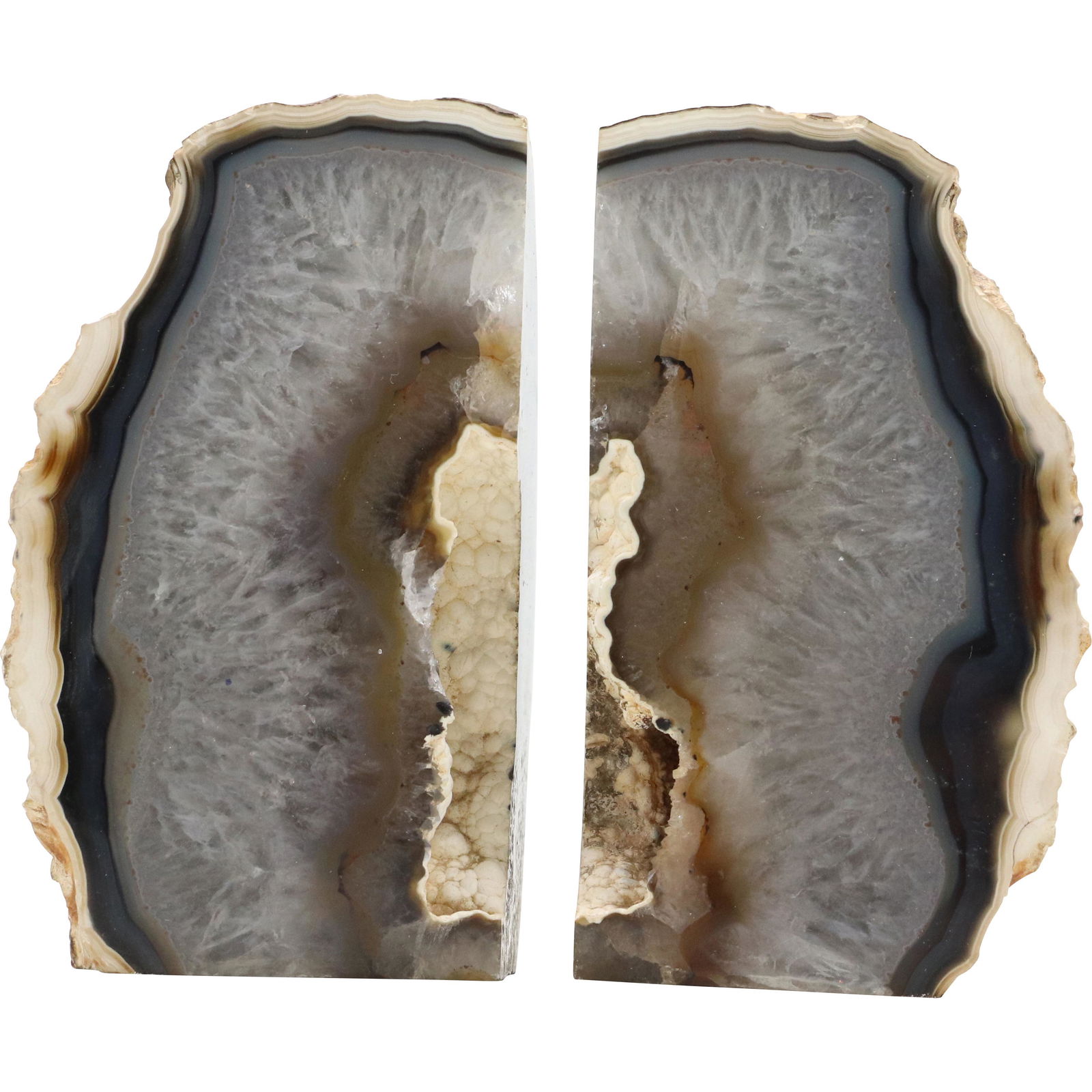 GEODE Mineral Rock Bookends (1 of 9)