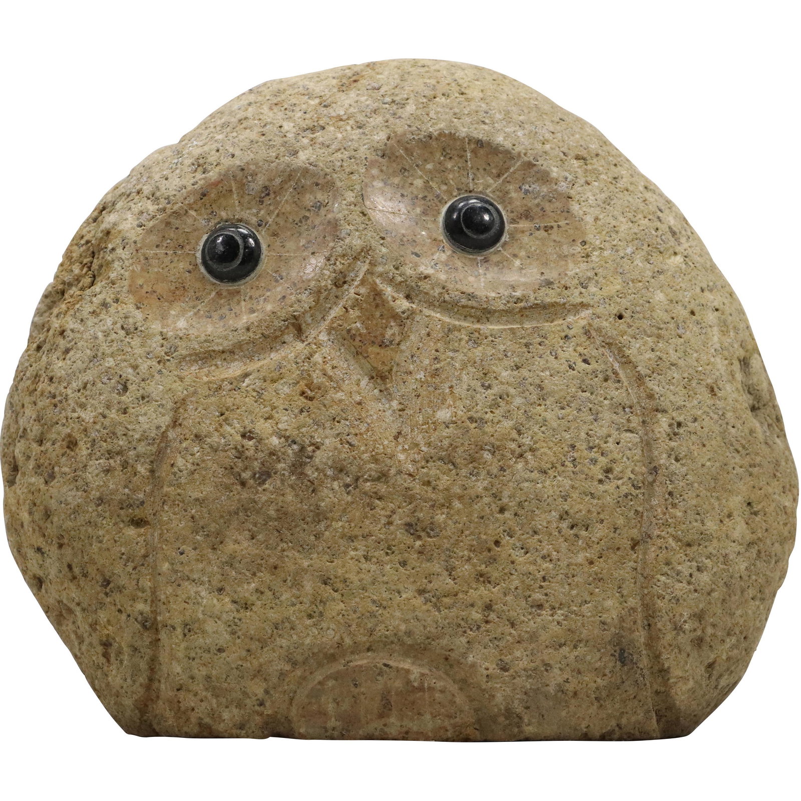 Carved Stone OWL Figure Sculpture (1 of 7)