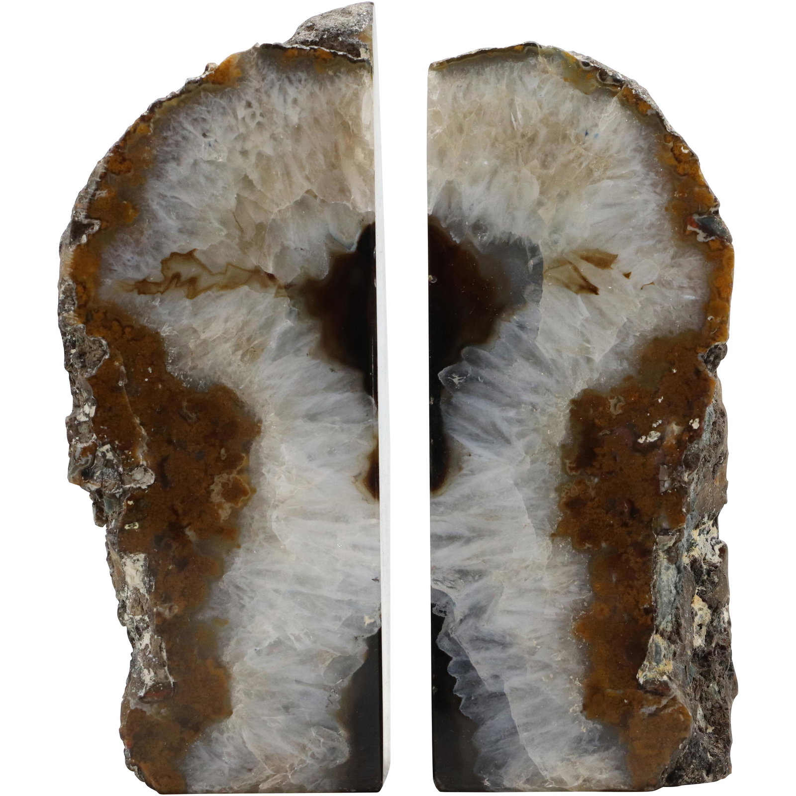 Geode Mineral Rock Bookends (1 of 8)