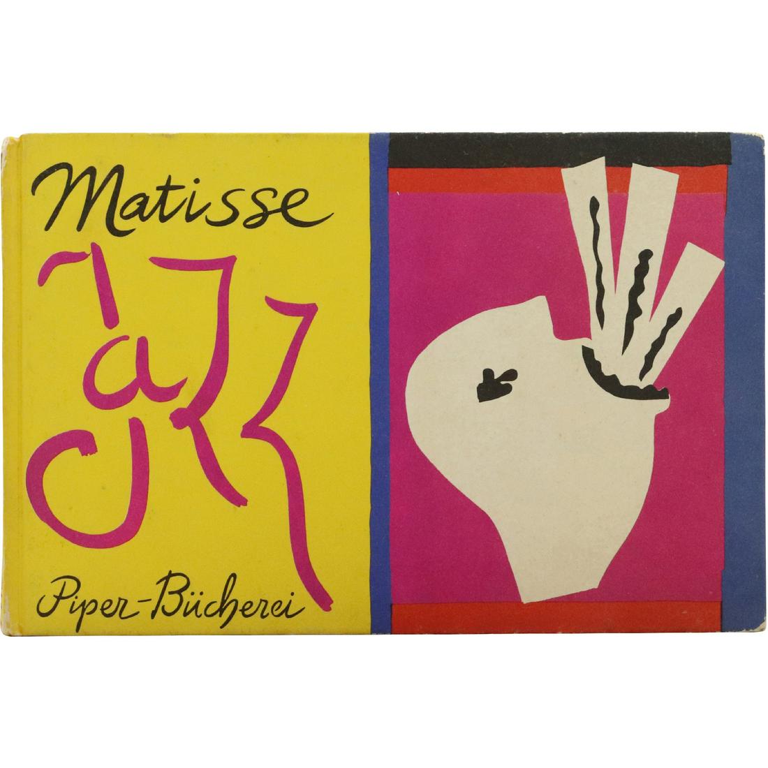 Vintage Book: MATISSE Jazz, Illustrated: Vintage Book: MATISSE Jazz, Illustrated. size: 5h 7.75w