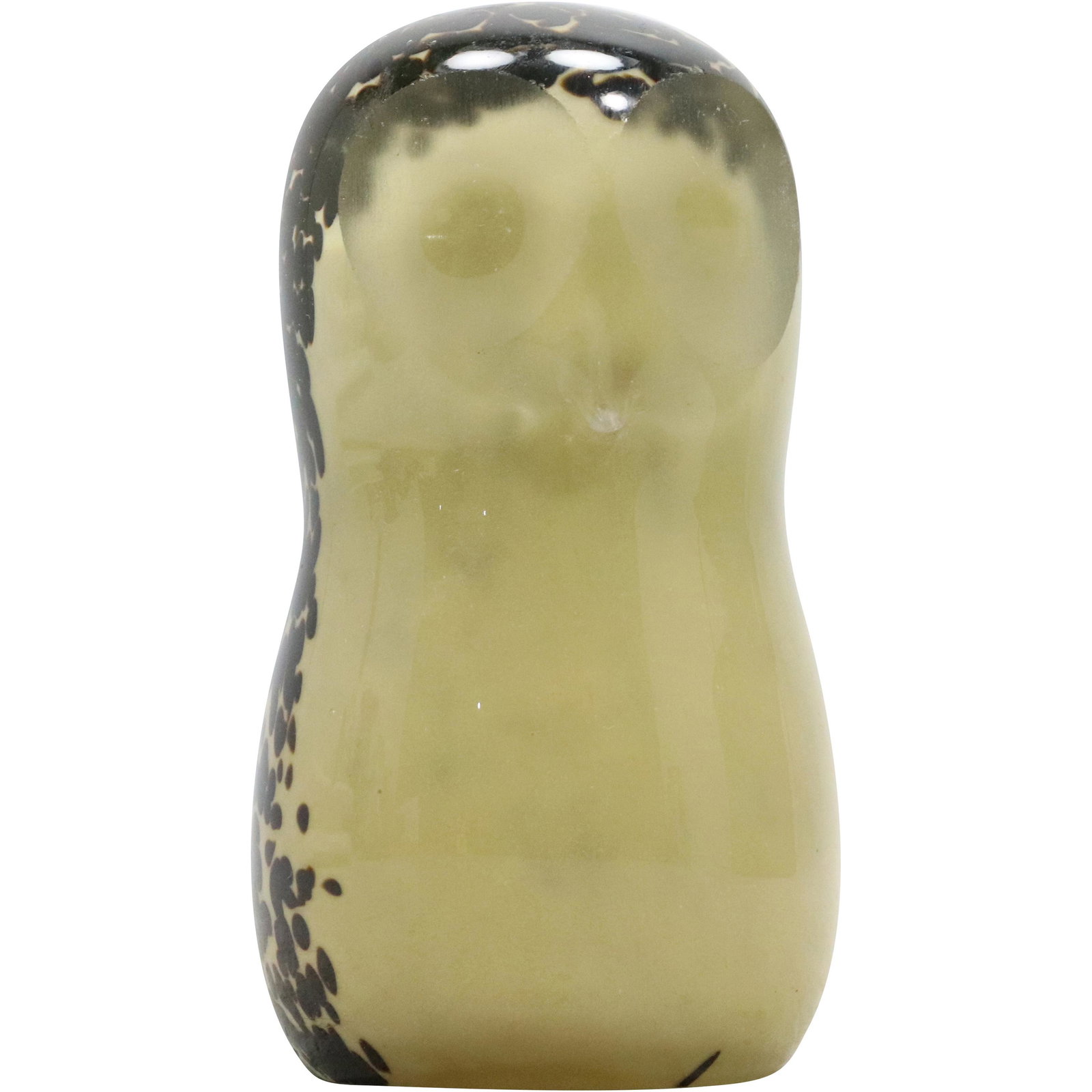 Unique Signed Art Glass OWL Figure Sculpture (1 of 7)