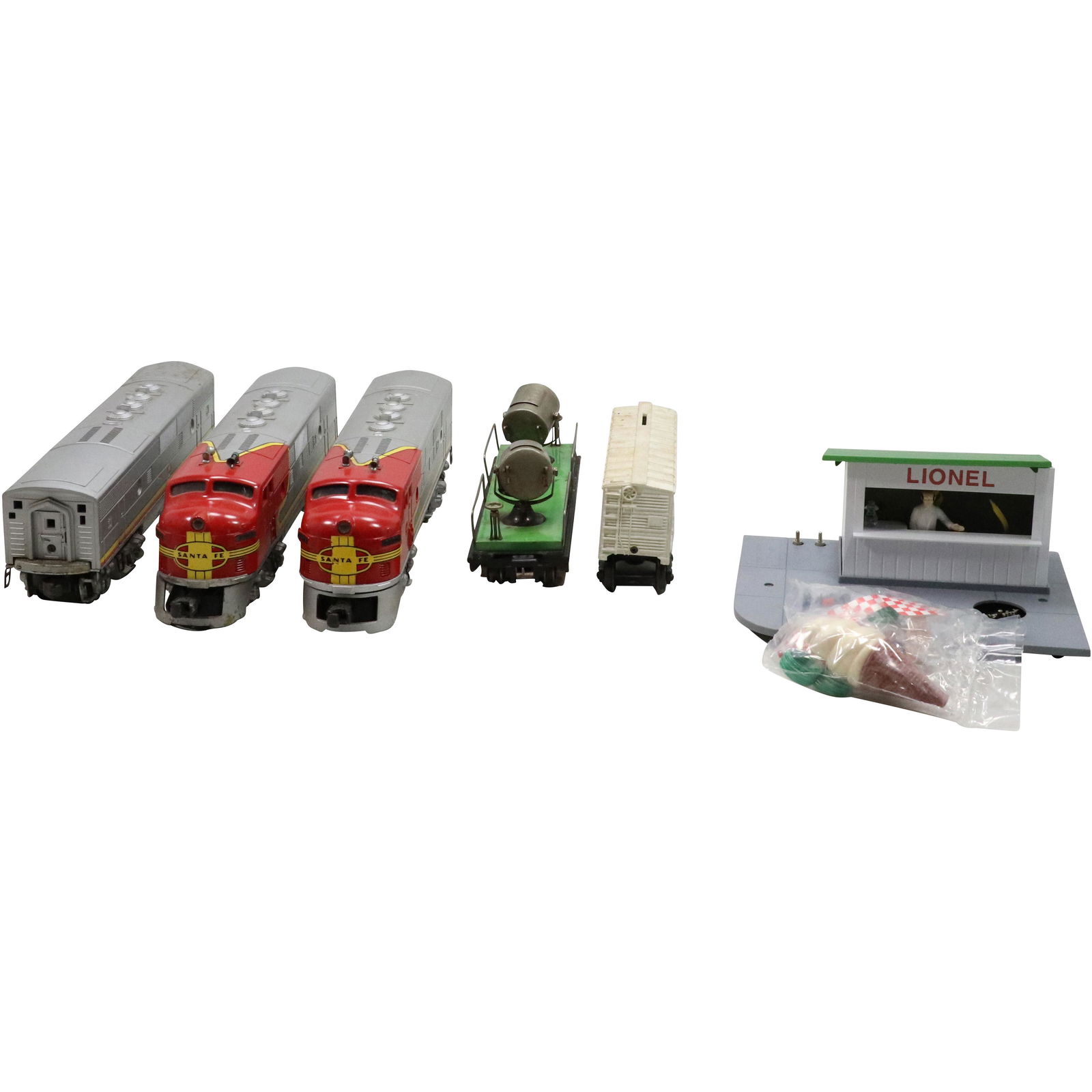 [5] Estate Grouping of Lionel Model Trains Santa Fe (1 of 16)