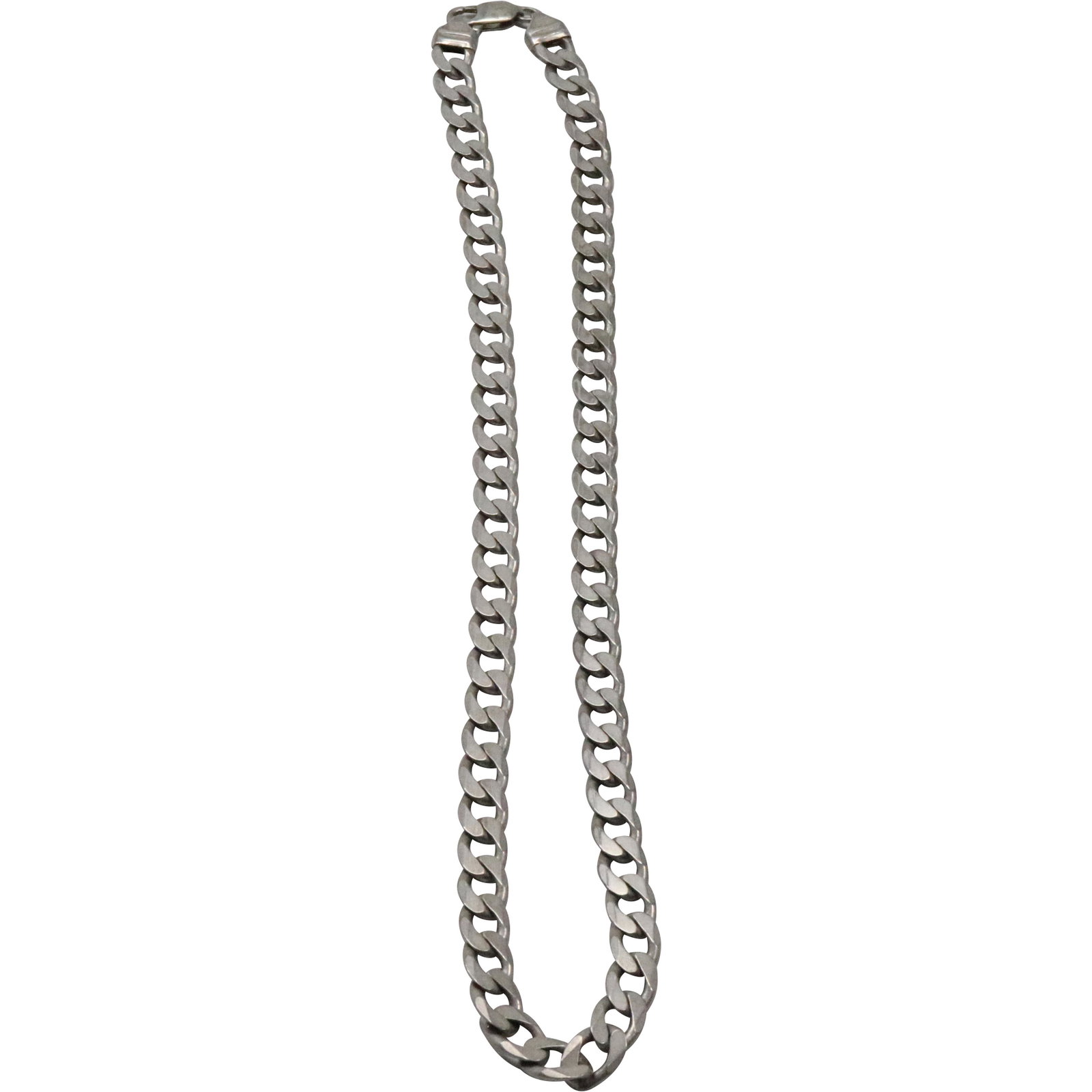 .925 Sterling Silver Italy Men's Heavy Cuban Link Necklace 20 in. x 1/4 in.: .925 Sterling Silver Italy Men's Heavy Cuban Link Necklace 20 in. x 1/4 in.
