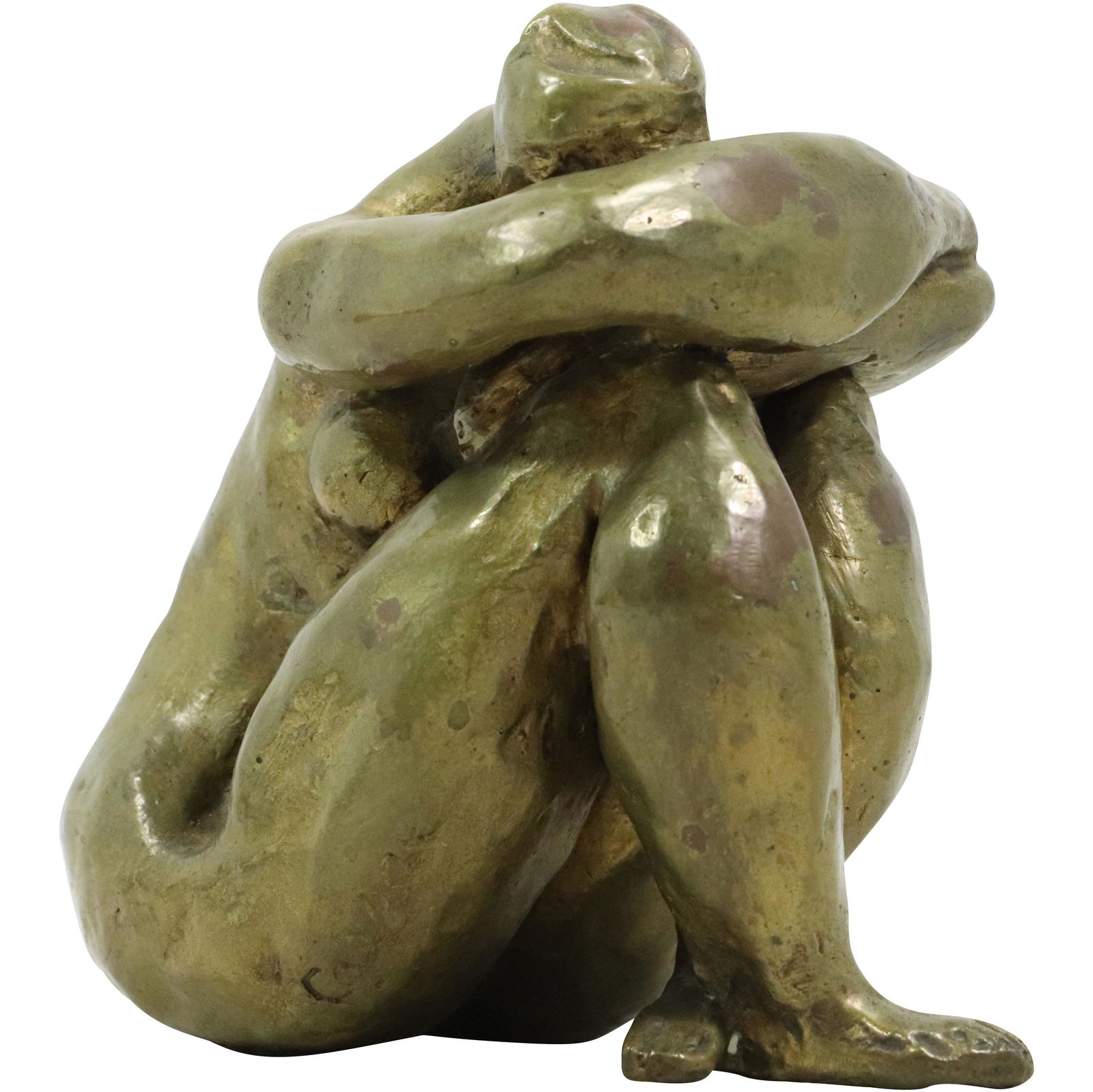 DORIS CAESAR 1892-1971 American - Important Modernist Figure Bronze Sculpture (1 of 9)