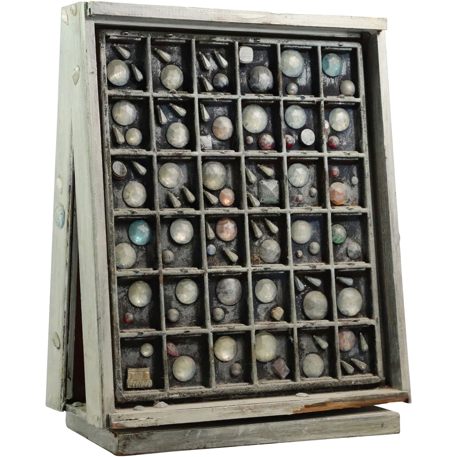 Signed Y K ; Important Wood Assemblage Sculpture (1 of 10)