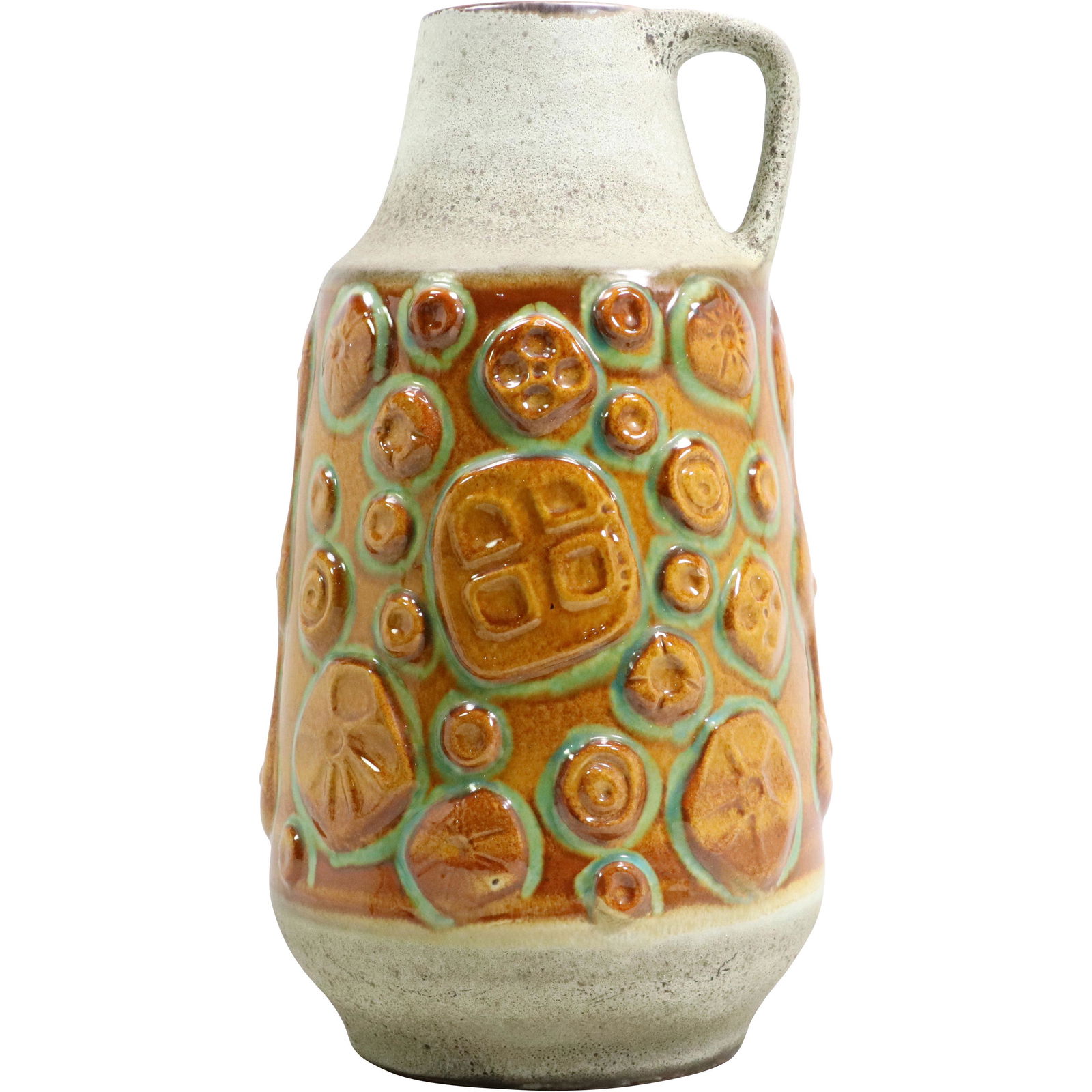 Large West German Mid-Century Modern Pottery Jug (1 of 12)
