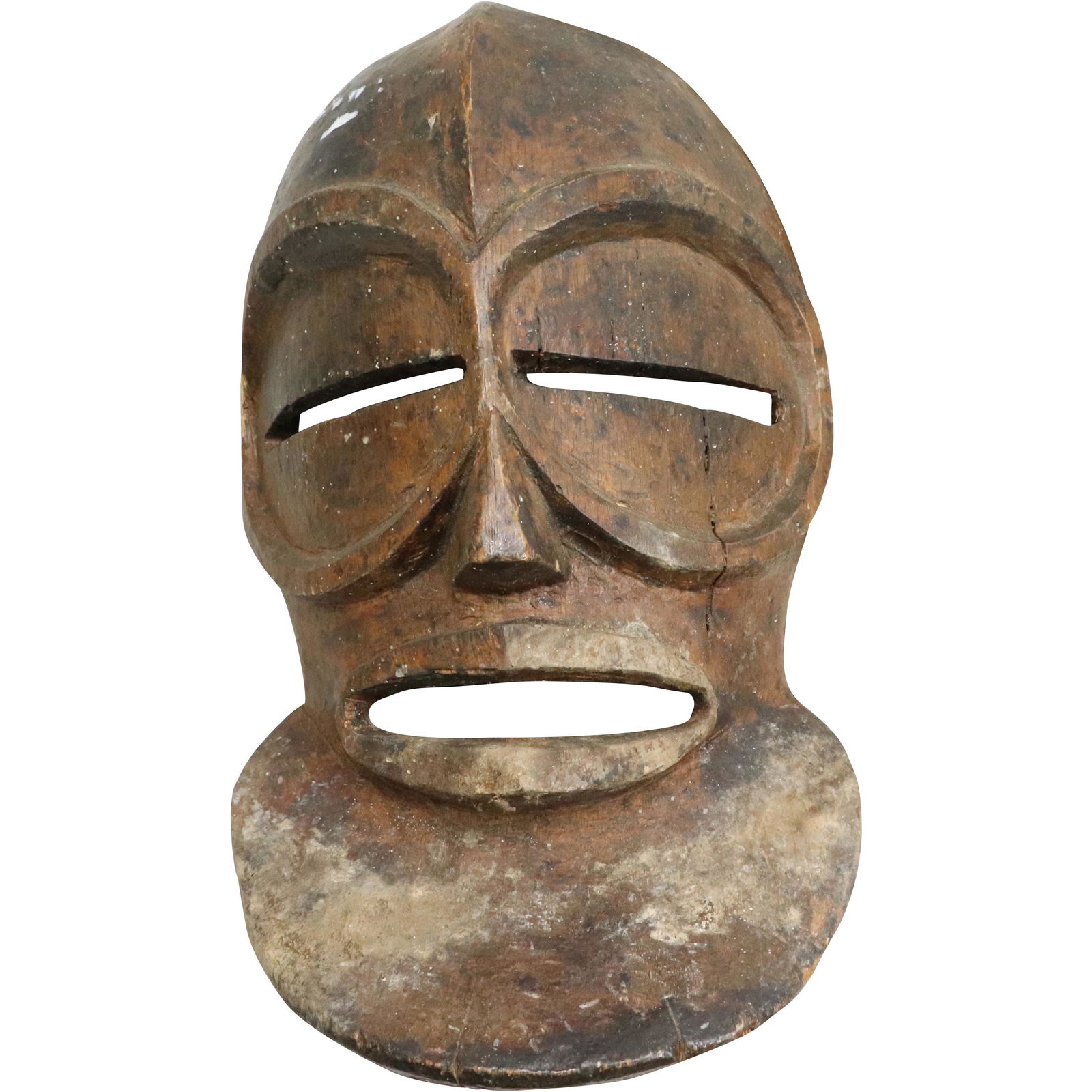 Vintage Hand Carved African Ceremonial Mask - All Original (1 of 13)