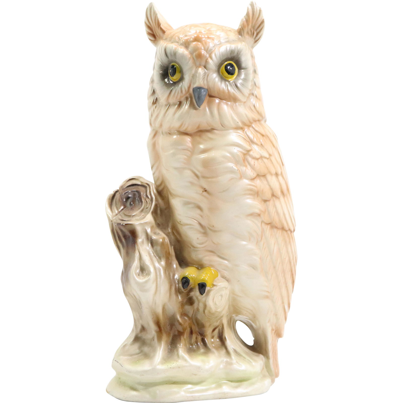 Vintage Ceramic OWL Figure Statue 10.5 inches height (1 of 14)