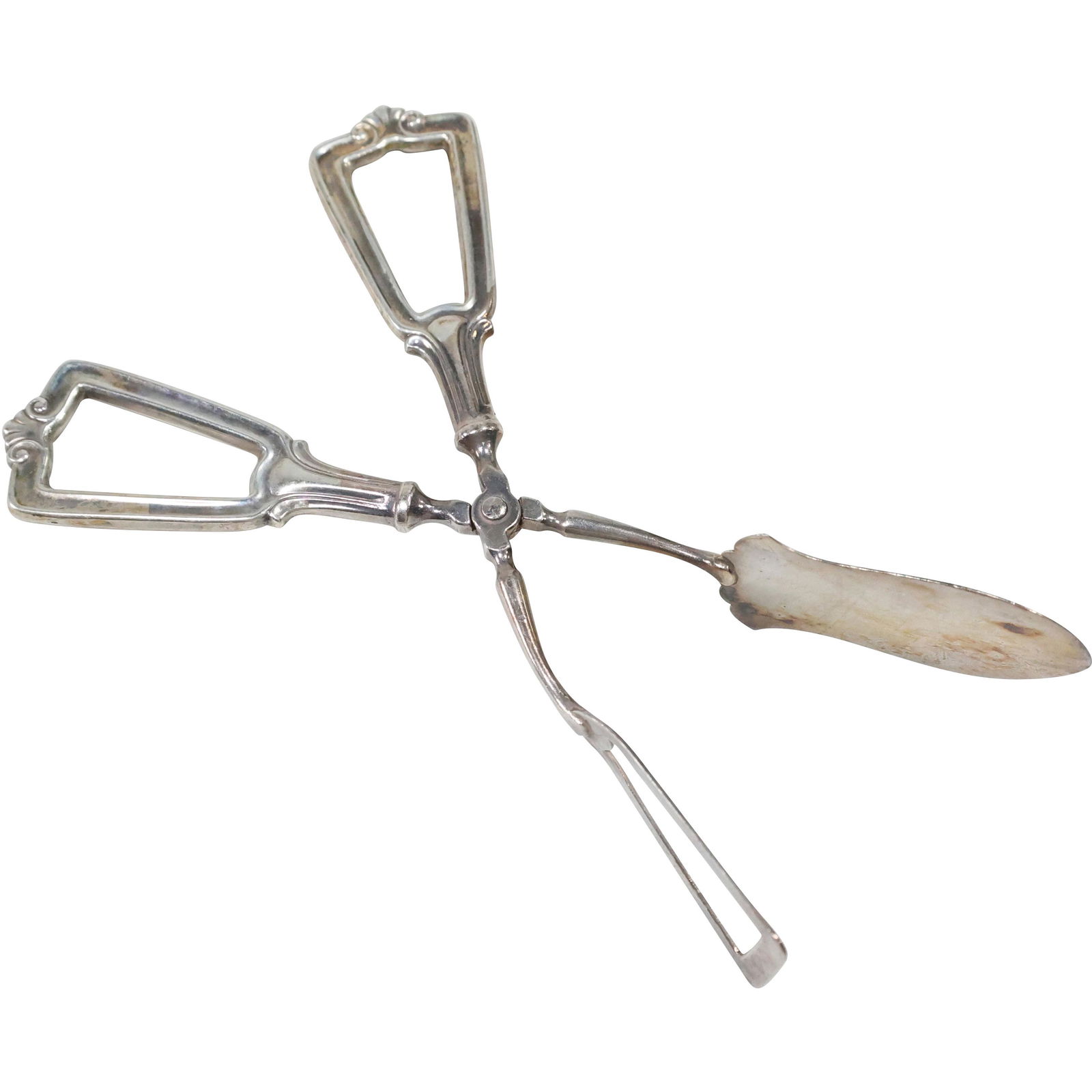 Continental Silver Plate Serving Tongs (1 of 8)