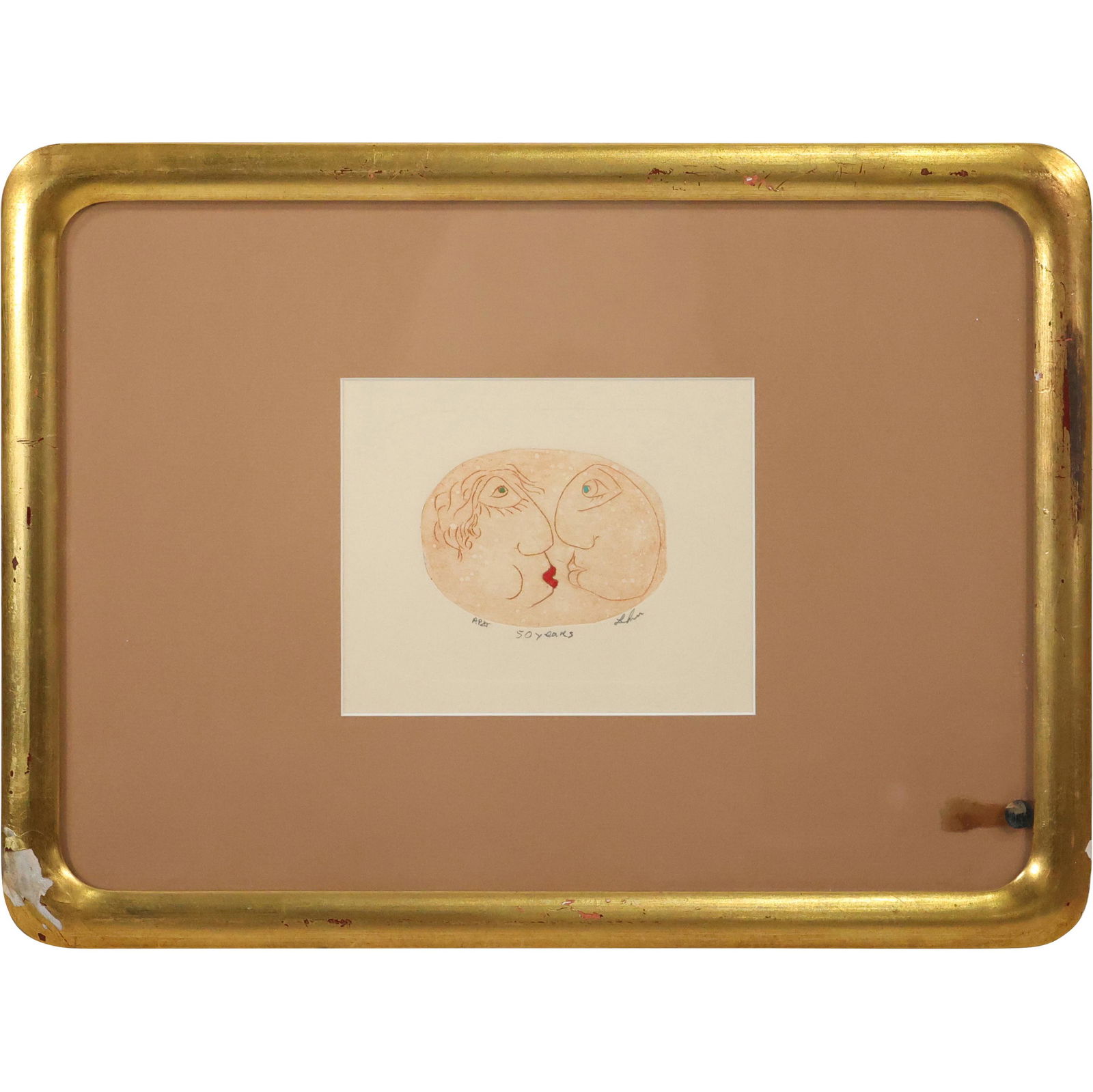 Gerard Lehner, Lithograph KISS "50 Years", A/P, Framed (1 of 11)