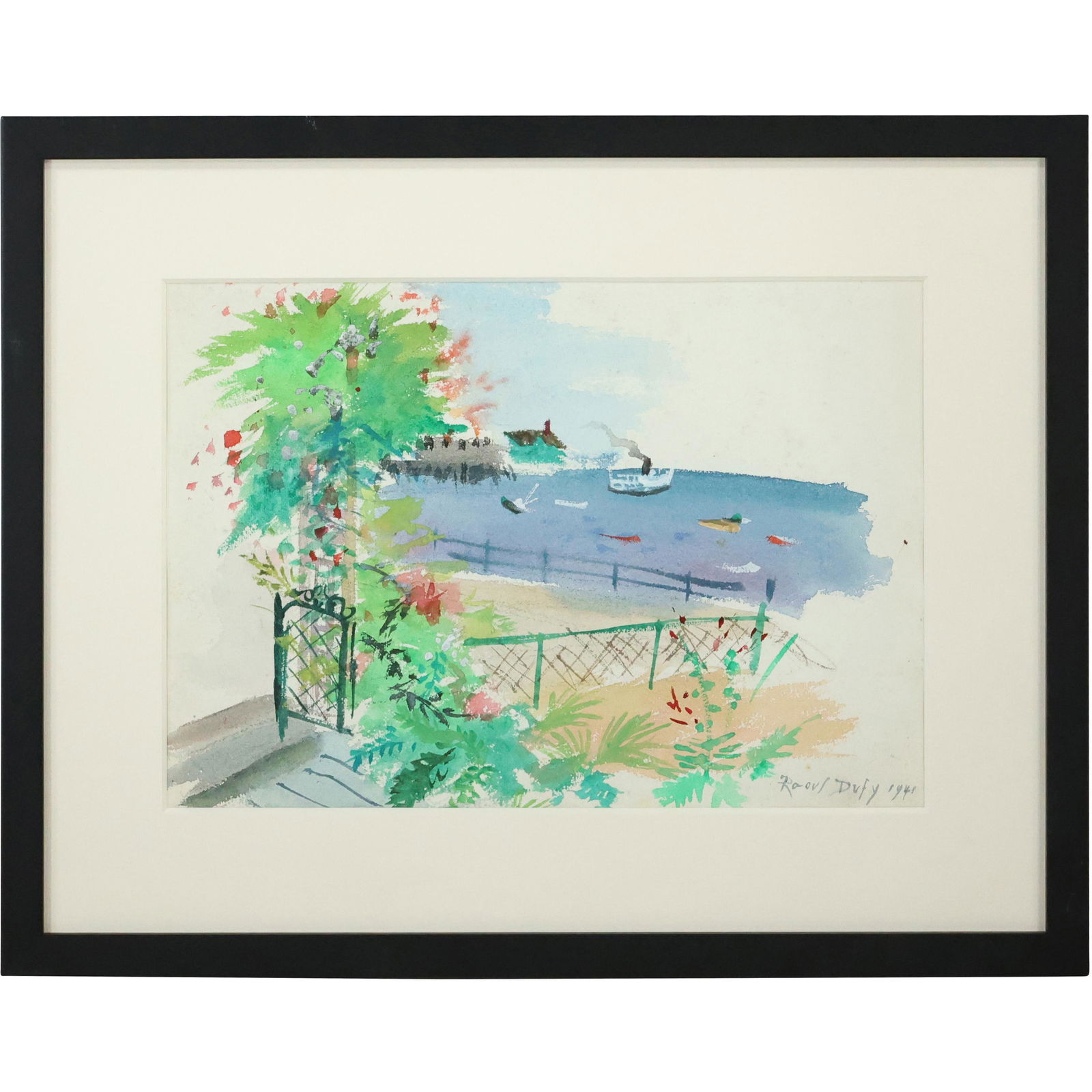 Raoul Dufy; 20thC. French Watercolor Signed (1 of 11)