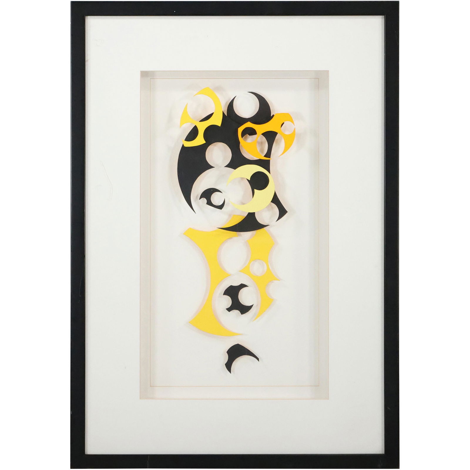 Sutherland; 20thC. Modernist Op-Art Assemblage Signed (1 of 13)