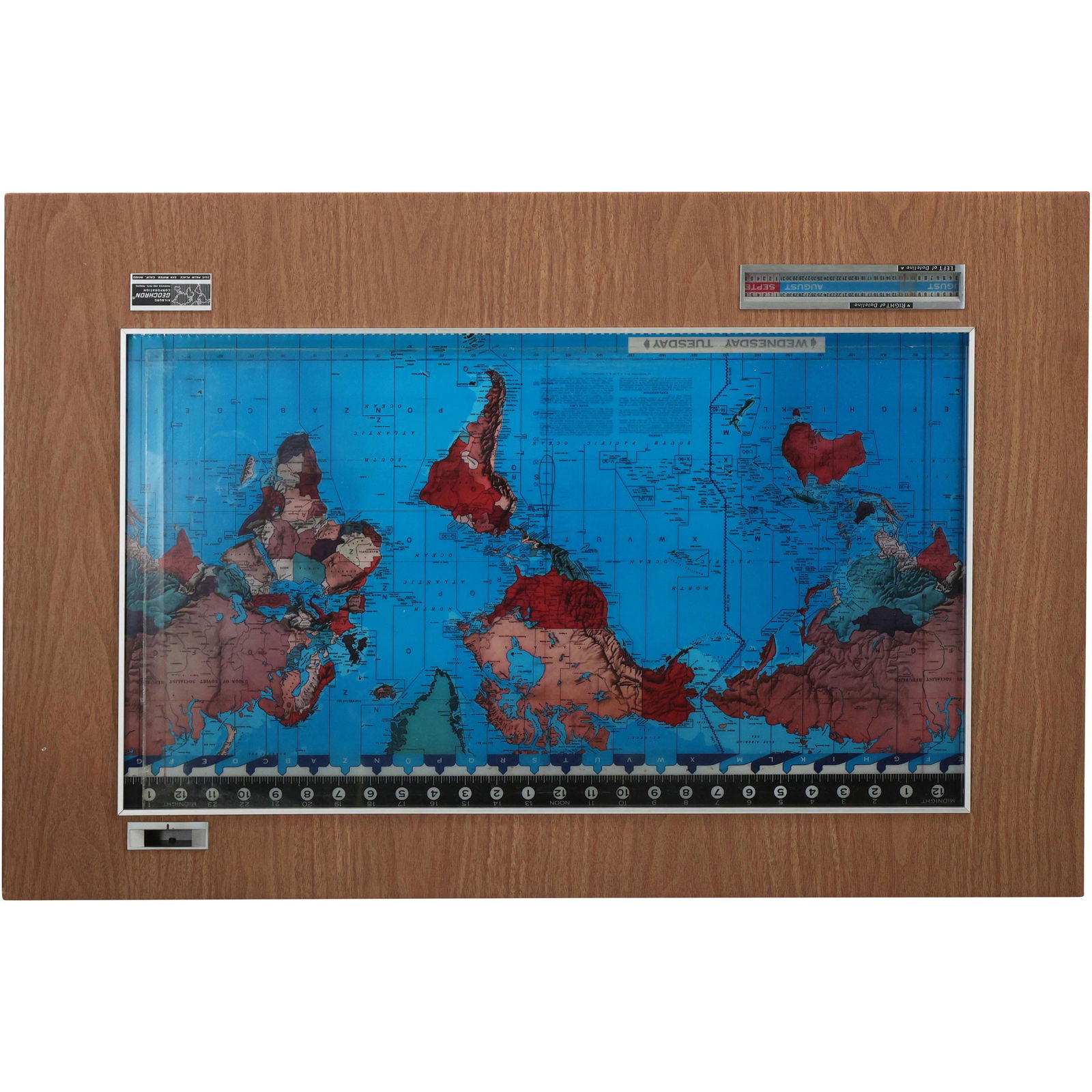 Geochron Map - Vintage, Illuminates (1 of 18)