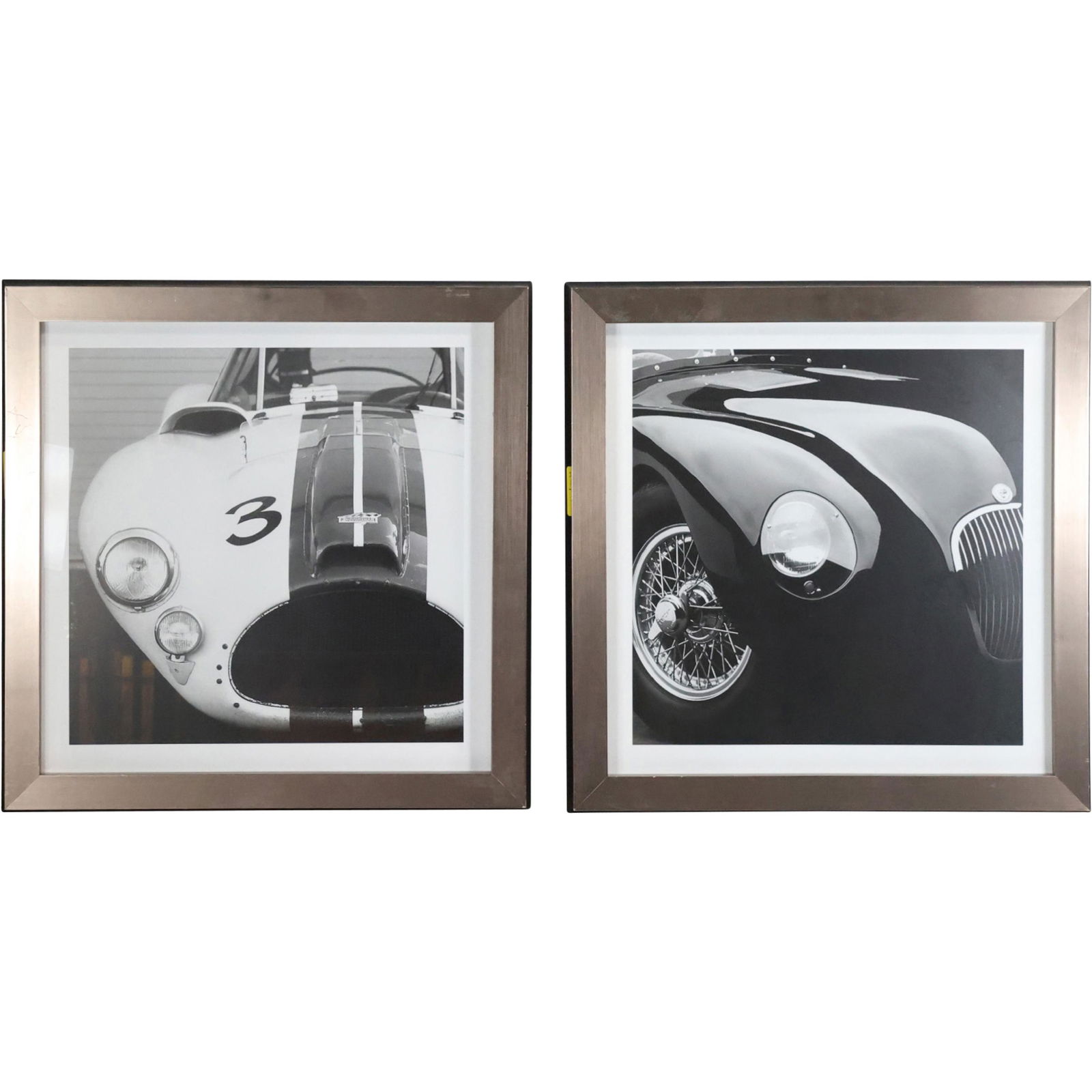 [2] Two Gallery Framed Professional Photographs of 2 Exotic Sports Cars (1 of 20)