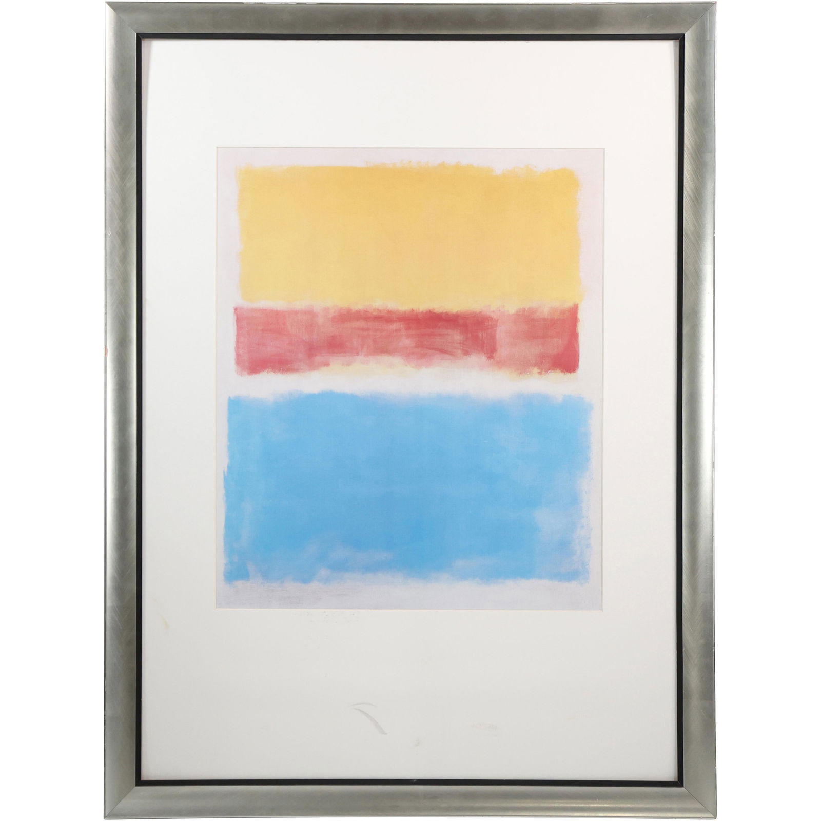 Print: Abstract, Mark Rothko, Framed (1 of 8)