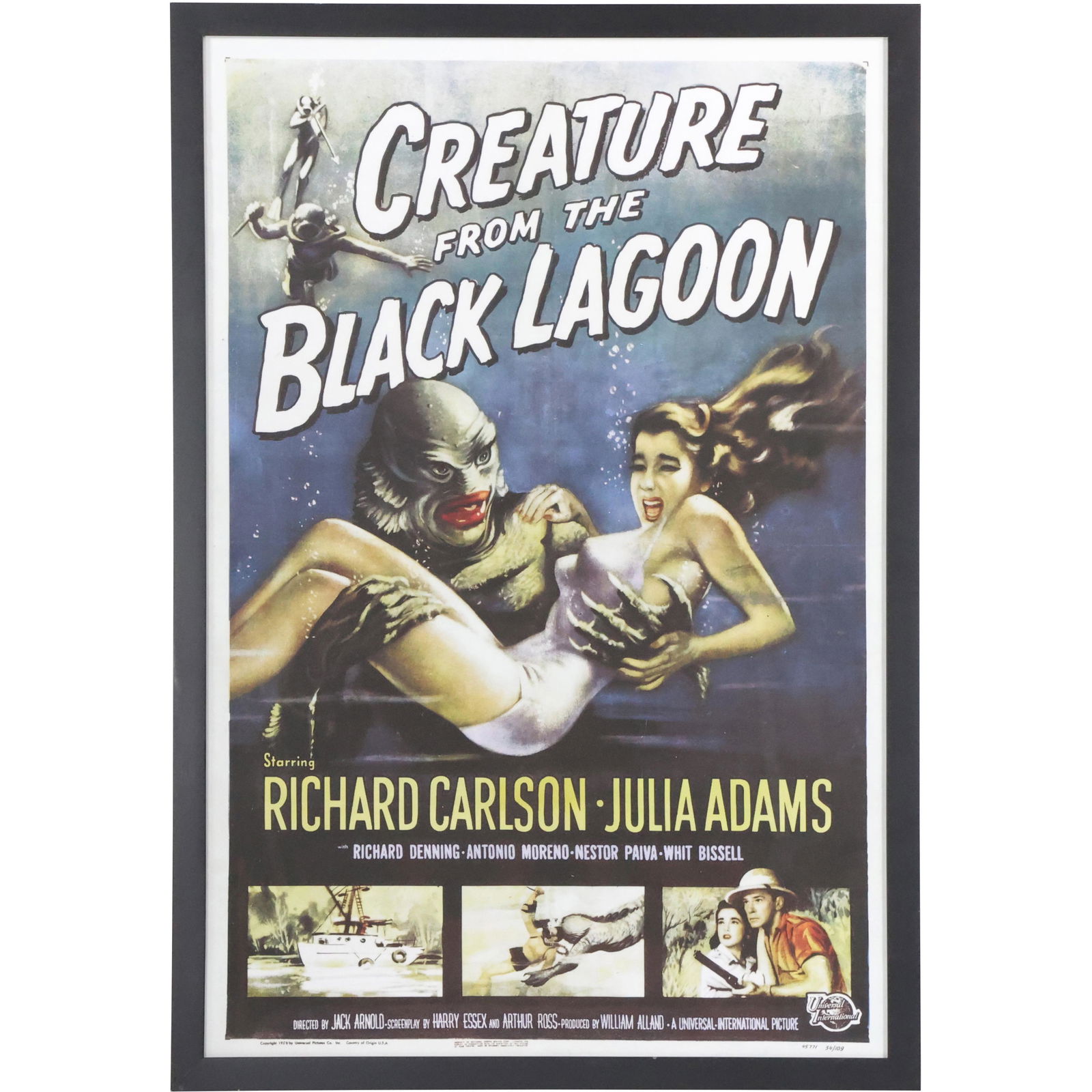 Framed Creature From the Black Lagoon Movie Poster (1 of 19)