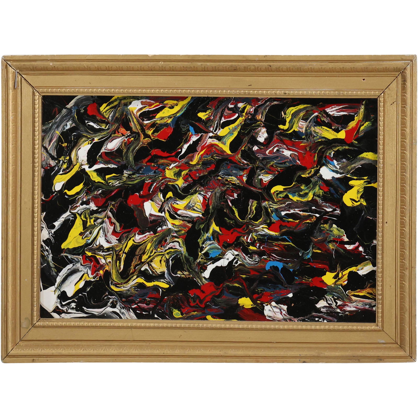 Thomas Pulgini, American, Oil/b ABSTRACT EXPRESSIONISM (1 of 12)