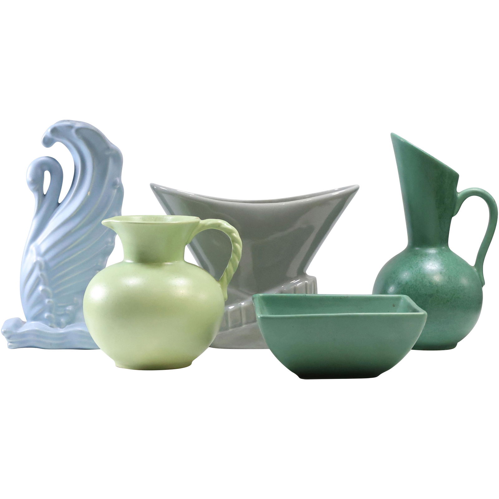 [5] Assorted Royal Haeger Ceramic Pieces in Various Colors (1 of 17)