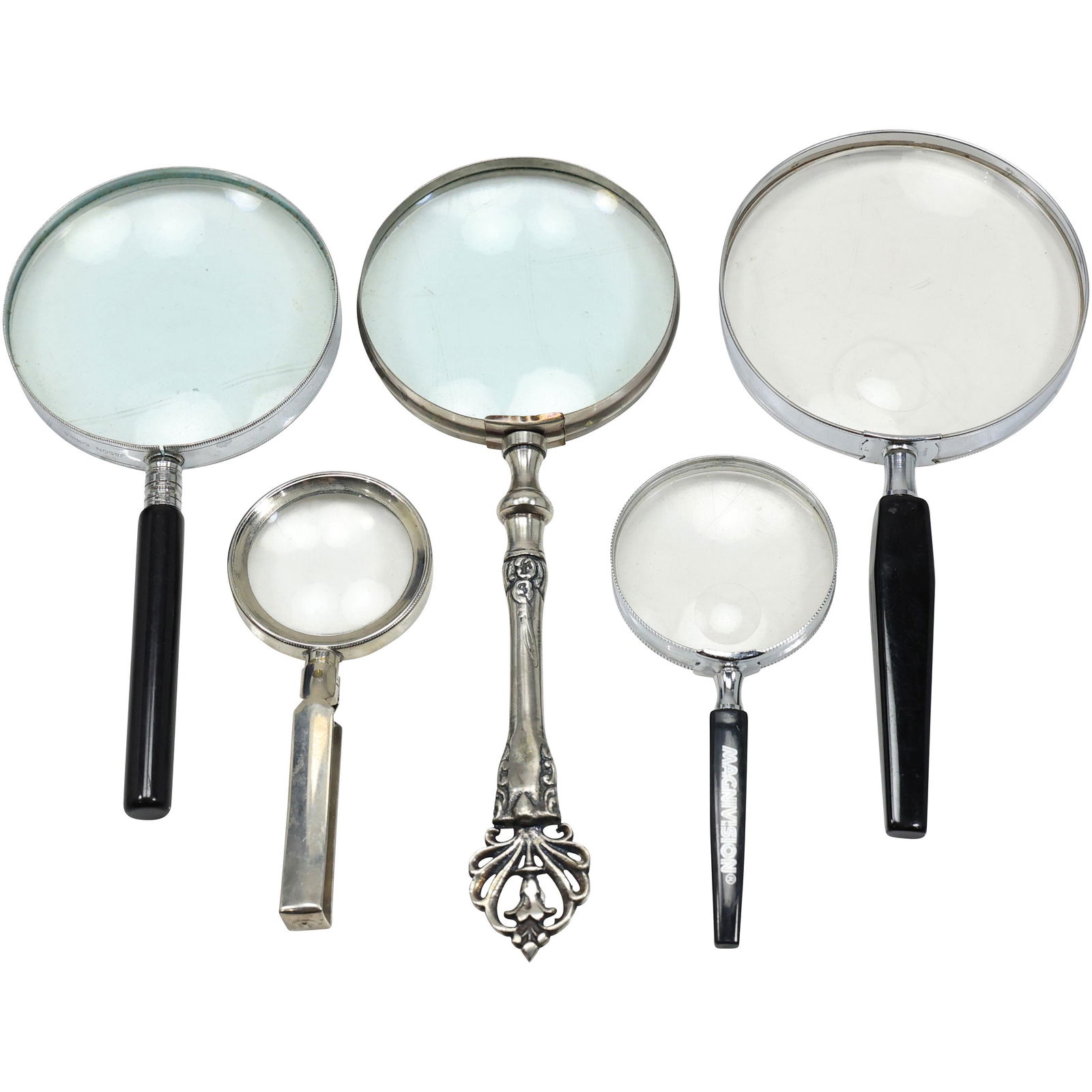 Estate Grouping of 5 Assorted Magnify Glasses (1 of 20)