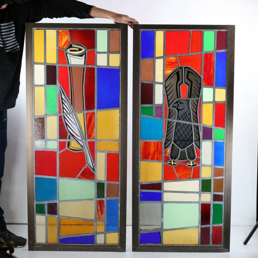 [2] Multi Colors Stain Glass Leaded Glass Windows (1 of 11)