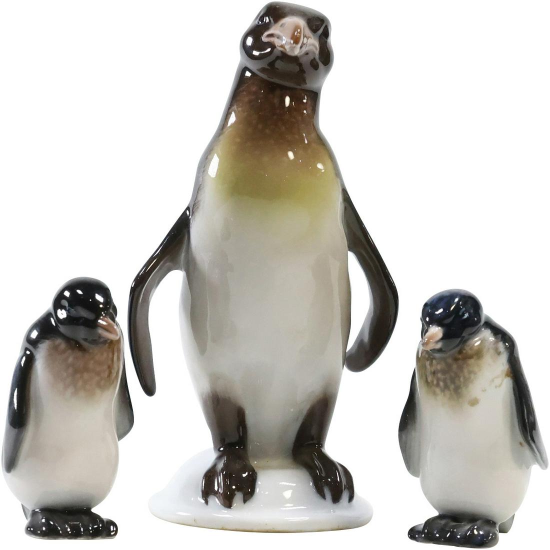 [3] Rosenthal  Germany Fine Porcelain PENGUIN Figure Statues (1 of 13)