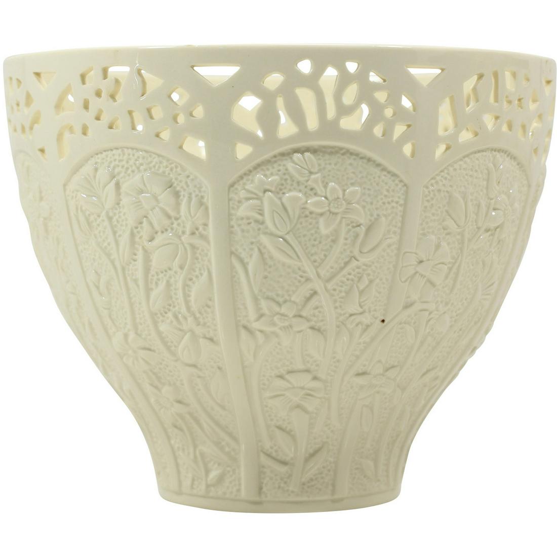 LENOX Fine Porcelain Vase with Embossed Flowers Pattern (1 of 20)