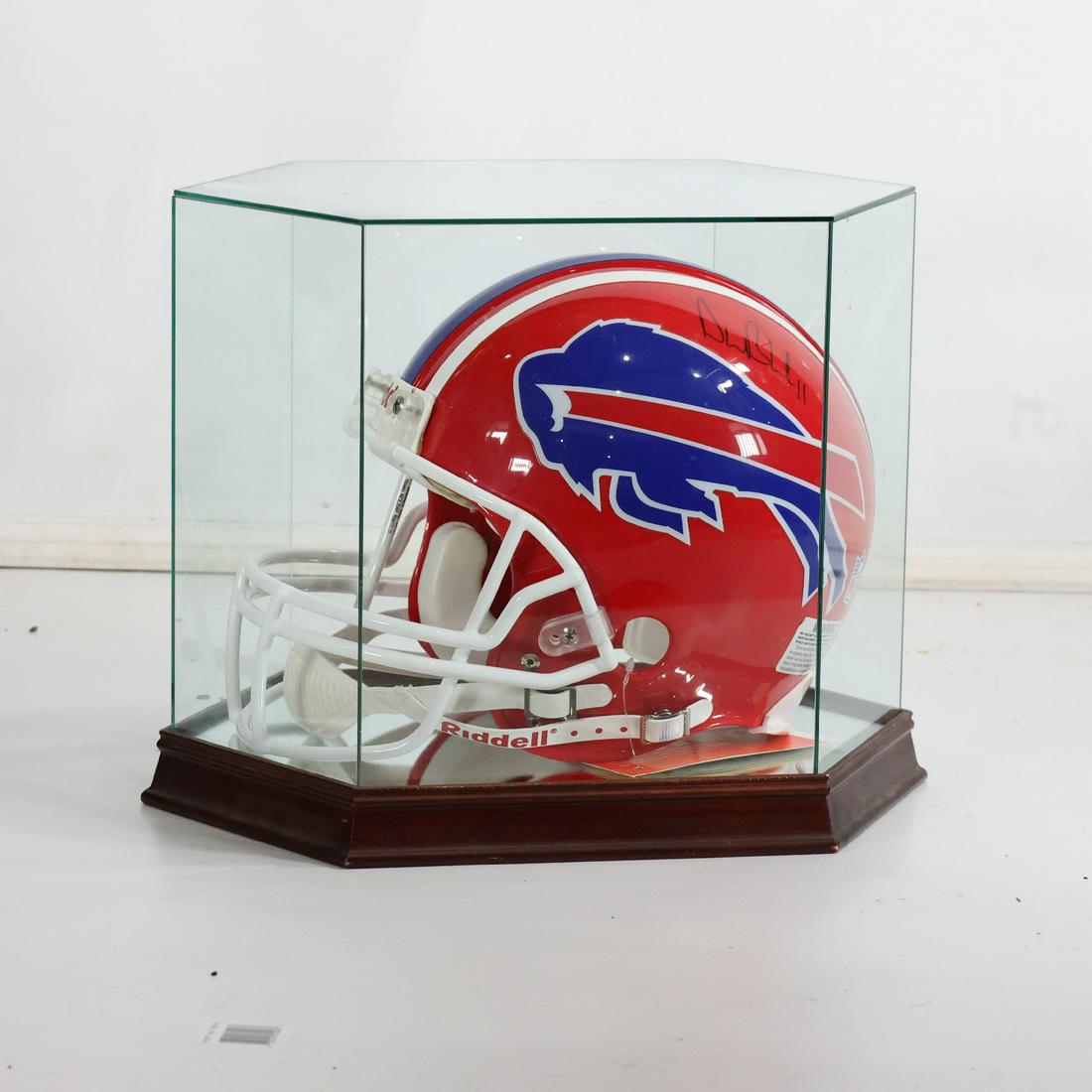 Drew Bledsoe Autograph Buffalo Bills Helmet (1 of 10)