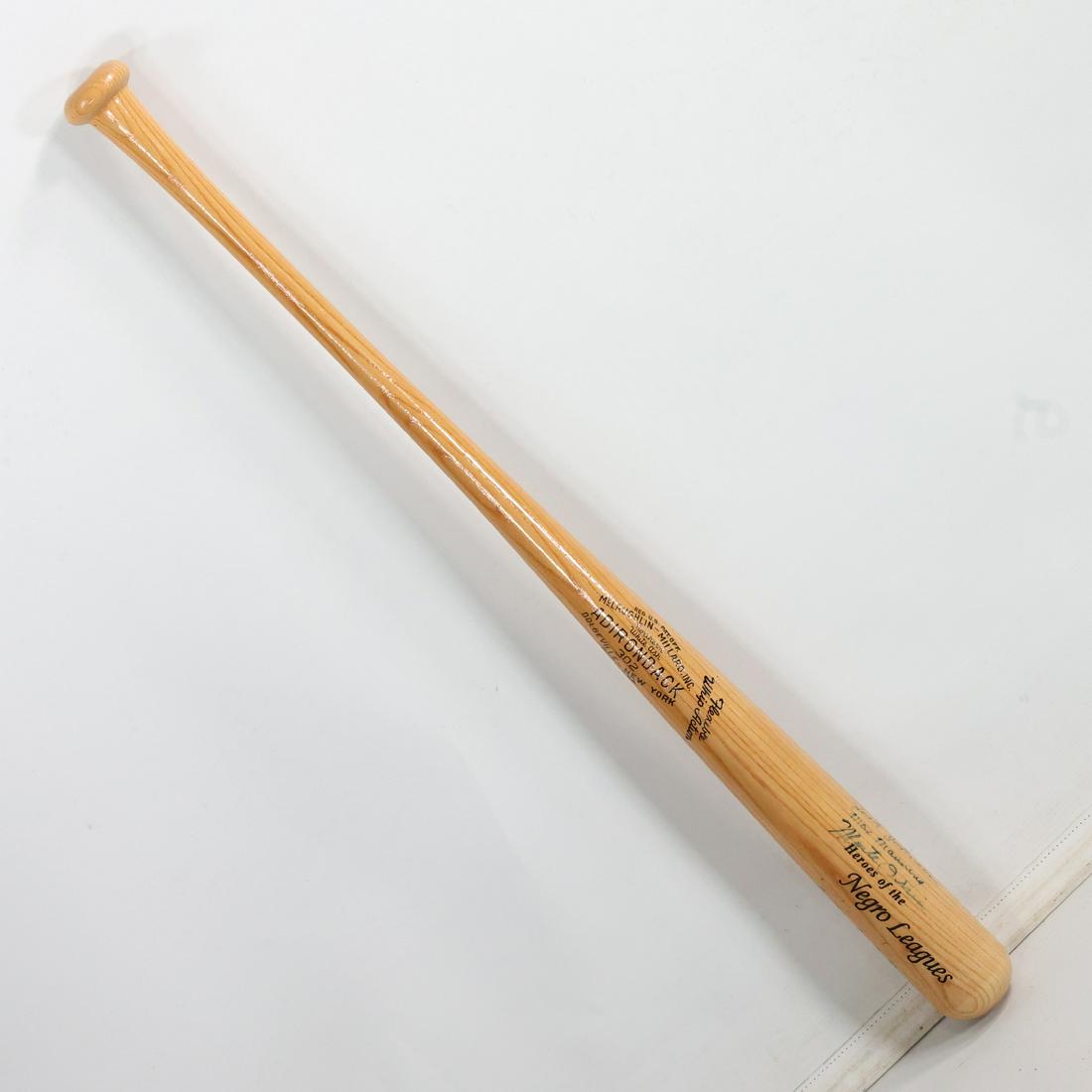 Adirondack 302 Bat:  Heroes of the Negro Leagues with Autographs (1 of 10)